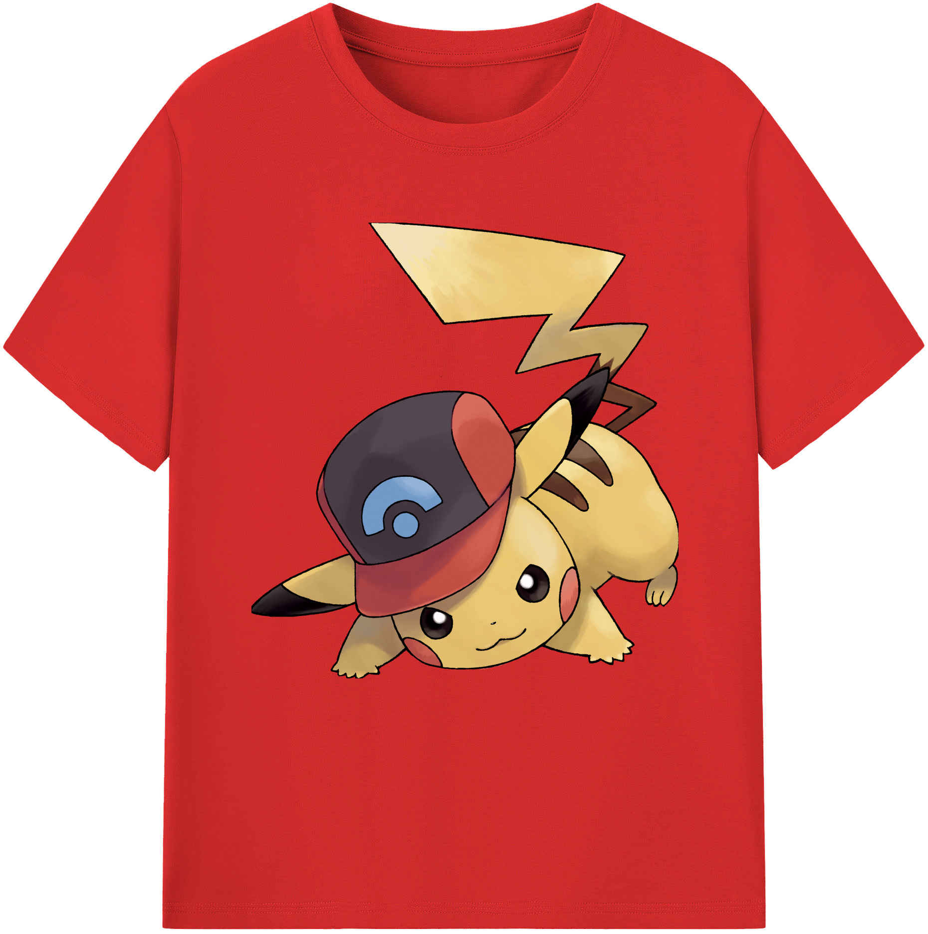 （画像用） ポケットモンスター Pokémon レディースカジュアルプリントTシャツ（綿100％）