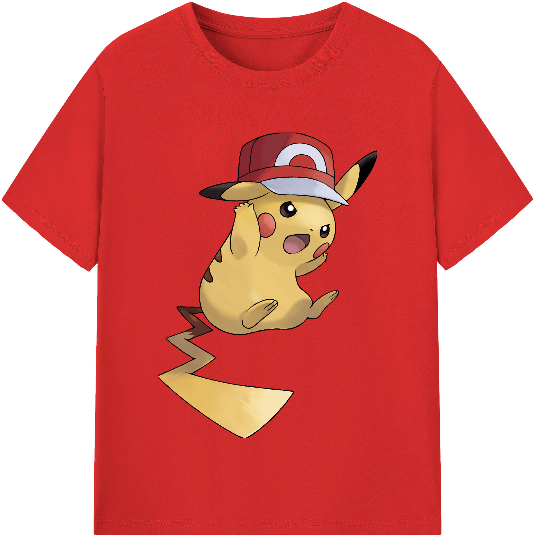 （画像用） ポケットモンスター Pokémon レディースカジュアルプリントTシャツ（綿100％）