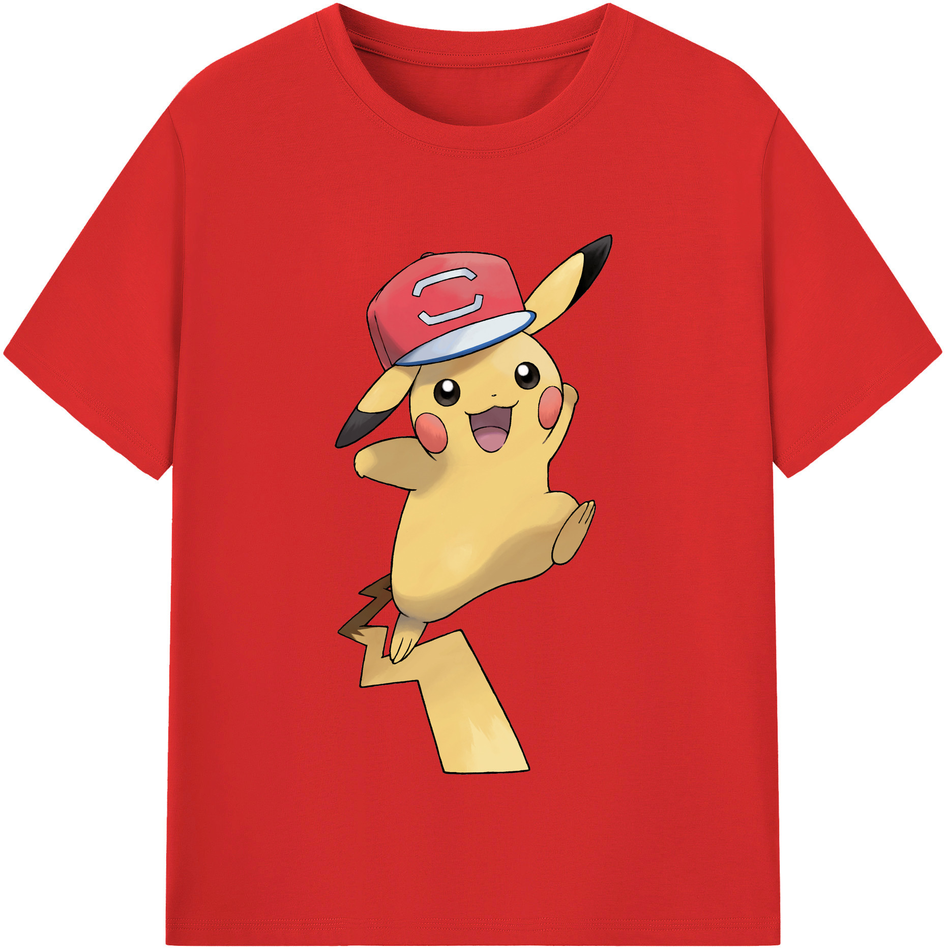 （画像用） ポケットモンスター Pokémon レディースカジュアルプリントTシャツ（綿100％）