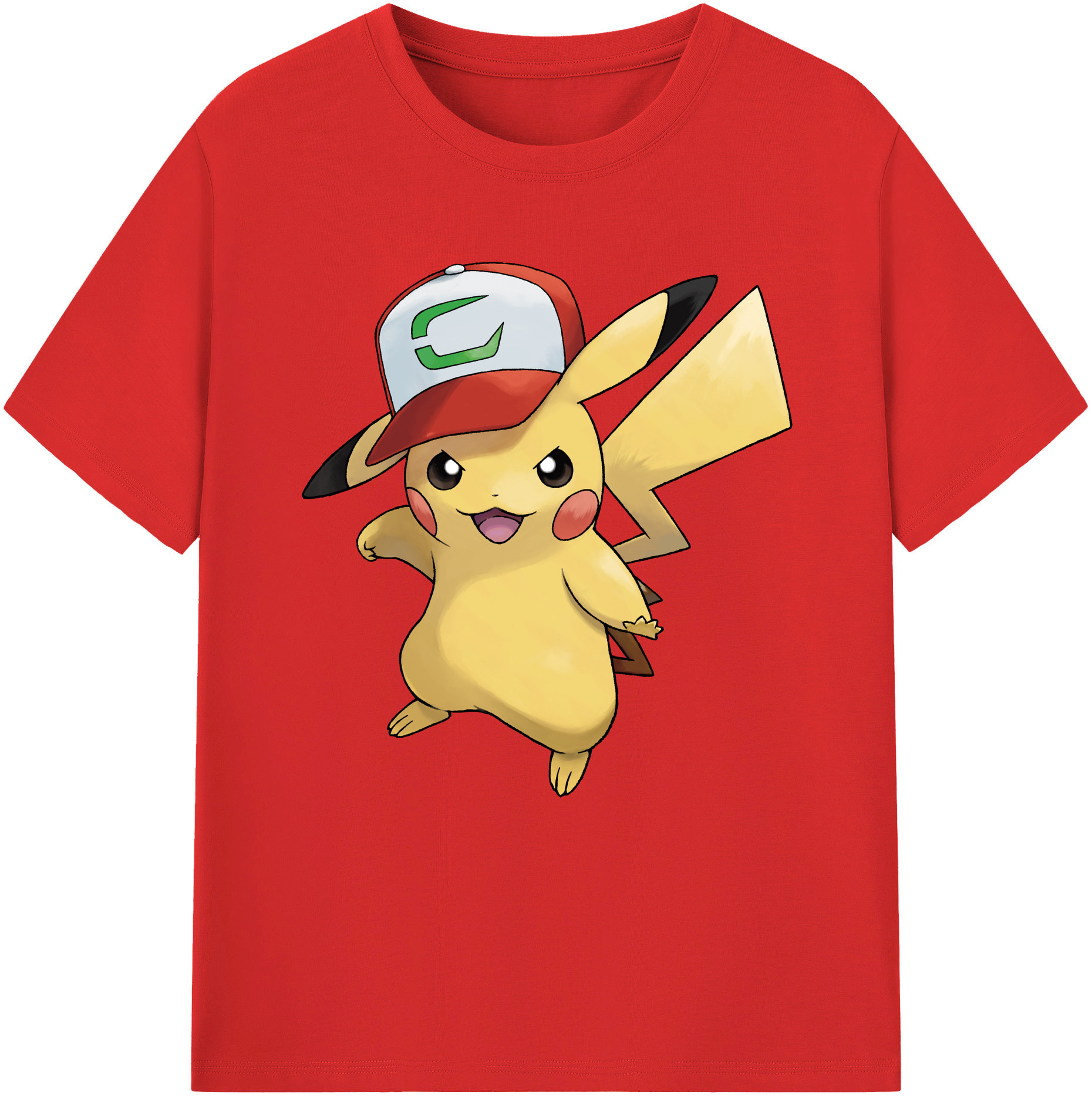（画像用） ポケットモンスター Pokémon レディースカジュアルプリントTシャツ（綿100％）