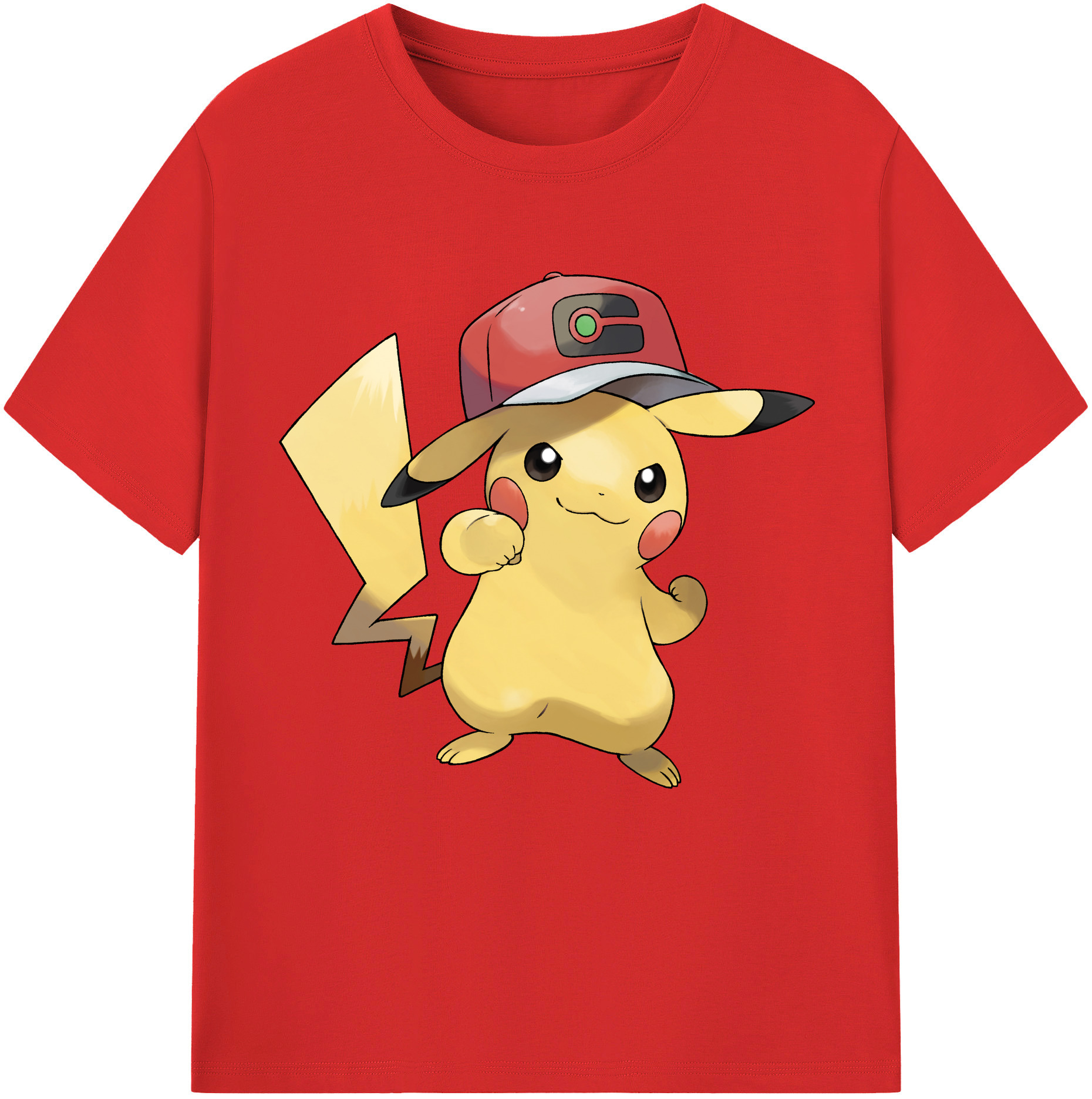 （画像用） ポケットモンスター Pokémon レディースカジュアルプリントTシャツ（綿100％）