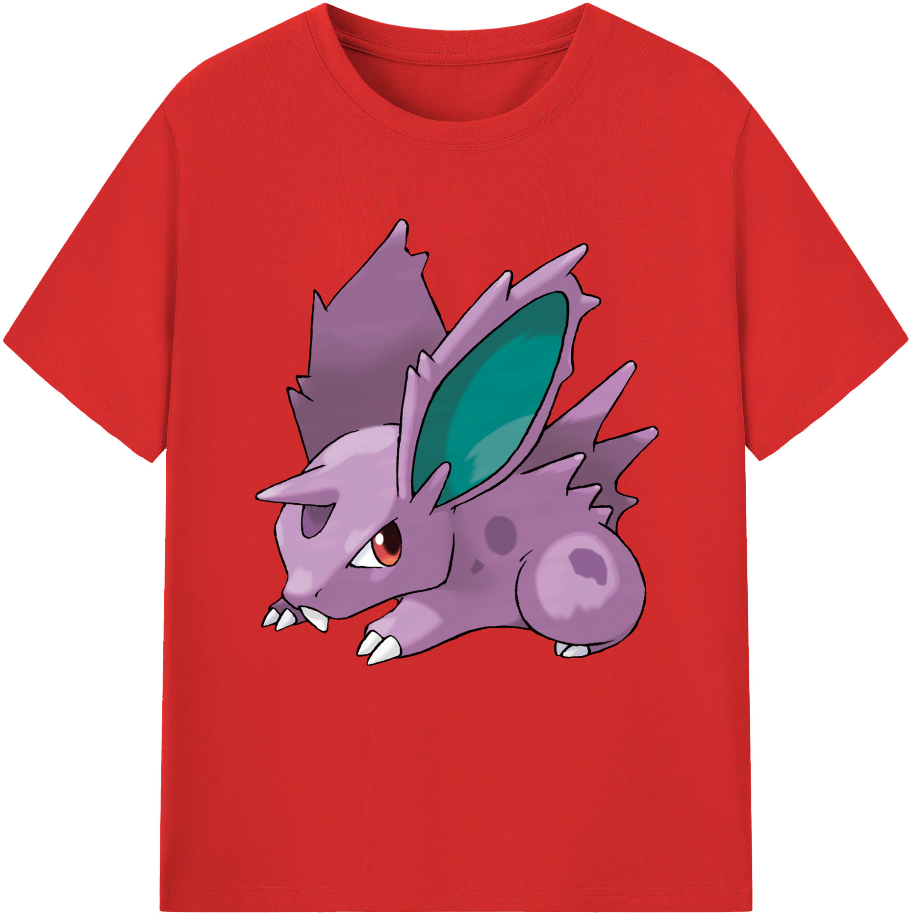 （画像用） ポケットモンスター Pokémon レディースカジュアルプリントTシャツ（綿100％）