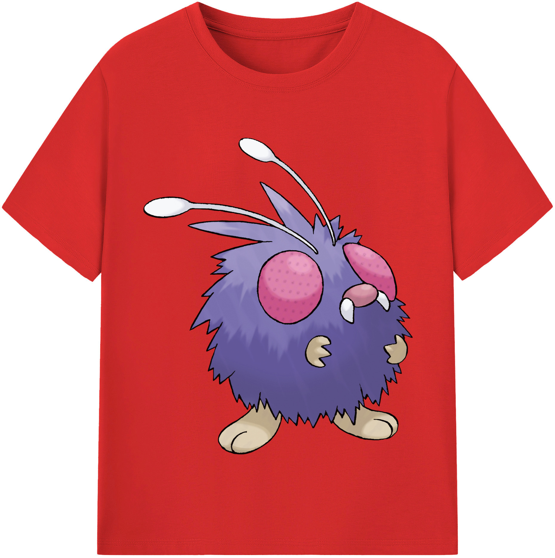 （画像用） ポケットモンスター Pokémon レディースカジュアルプリントTシャツ（綿100％）