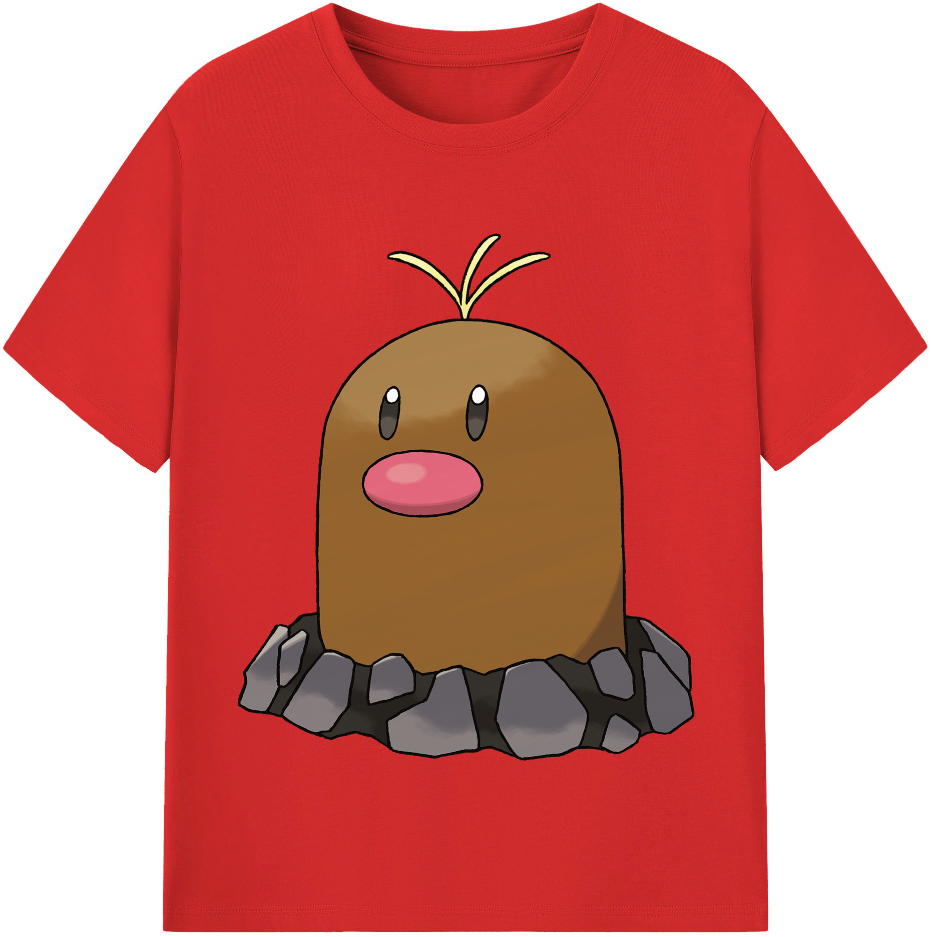 （画像用） ポケットモンスター Pokémon レディースカジュアルプリントTシャツ（綿100％）