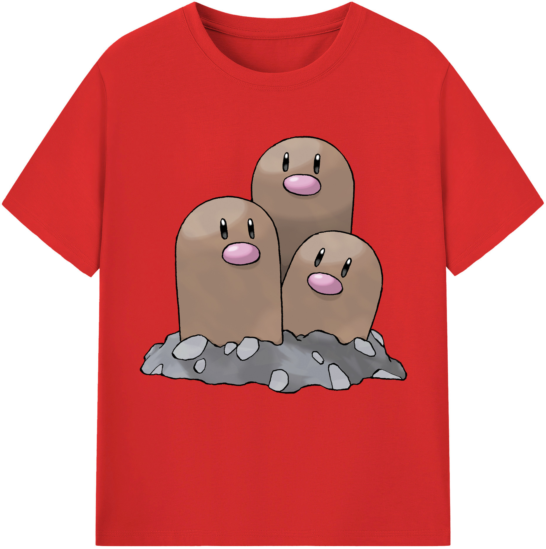 （画像用） ポケットモンスター Pokémon レディースカジュアルプリントTシャツ（綿100％）