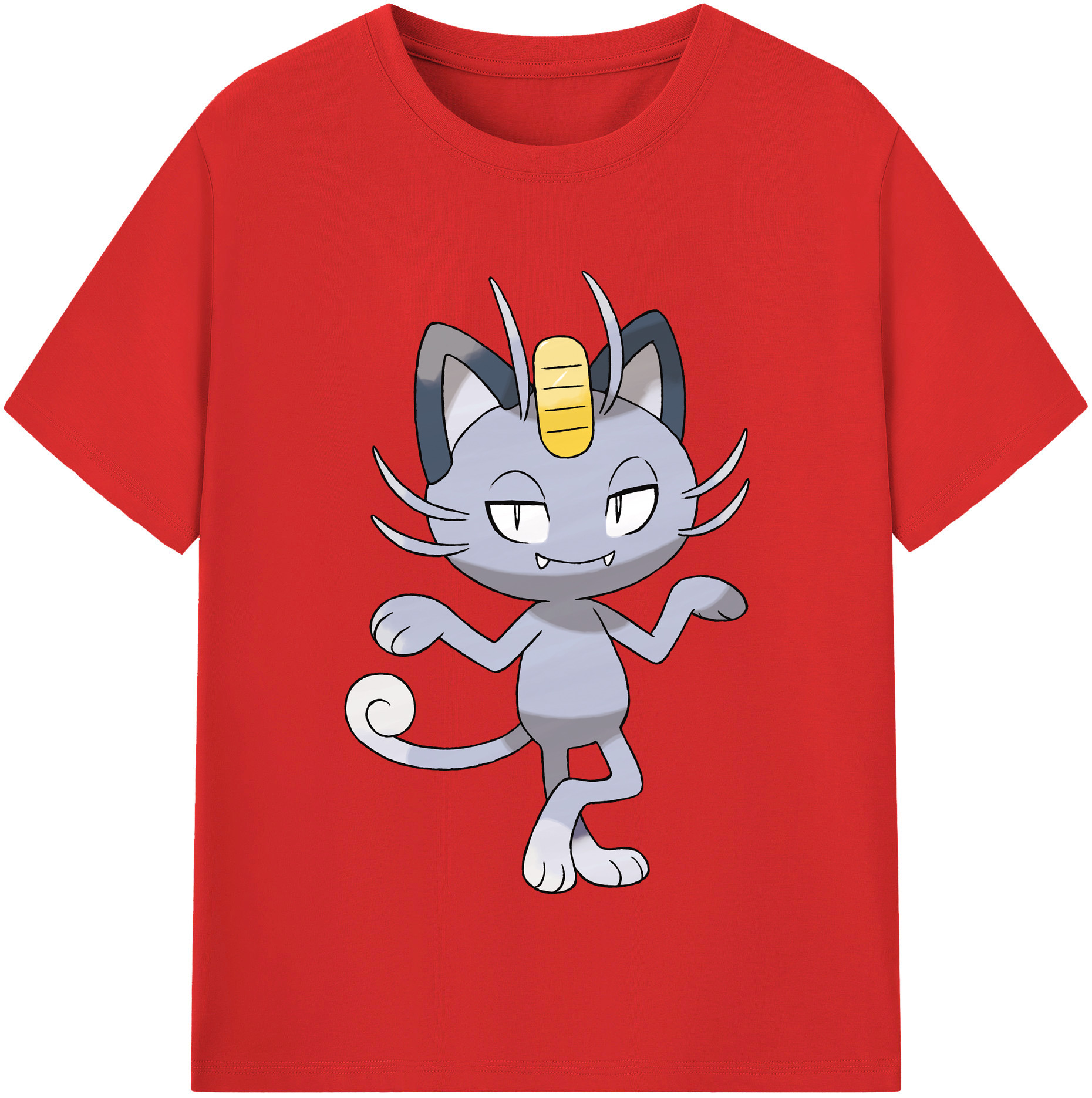 （画像用） ポケットモンスター Pokémon レディースカジュアルプリントTシャツ（綿100％）