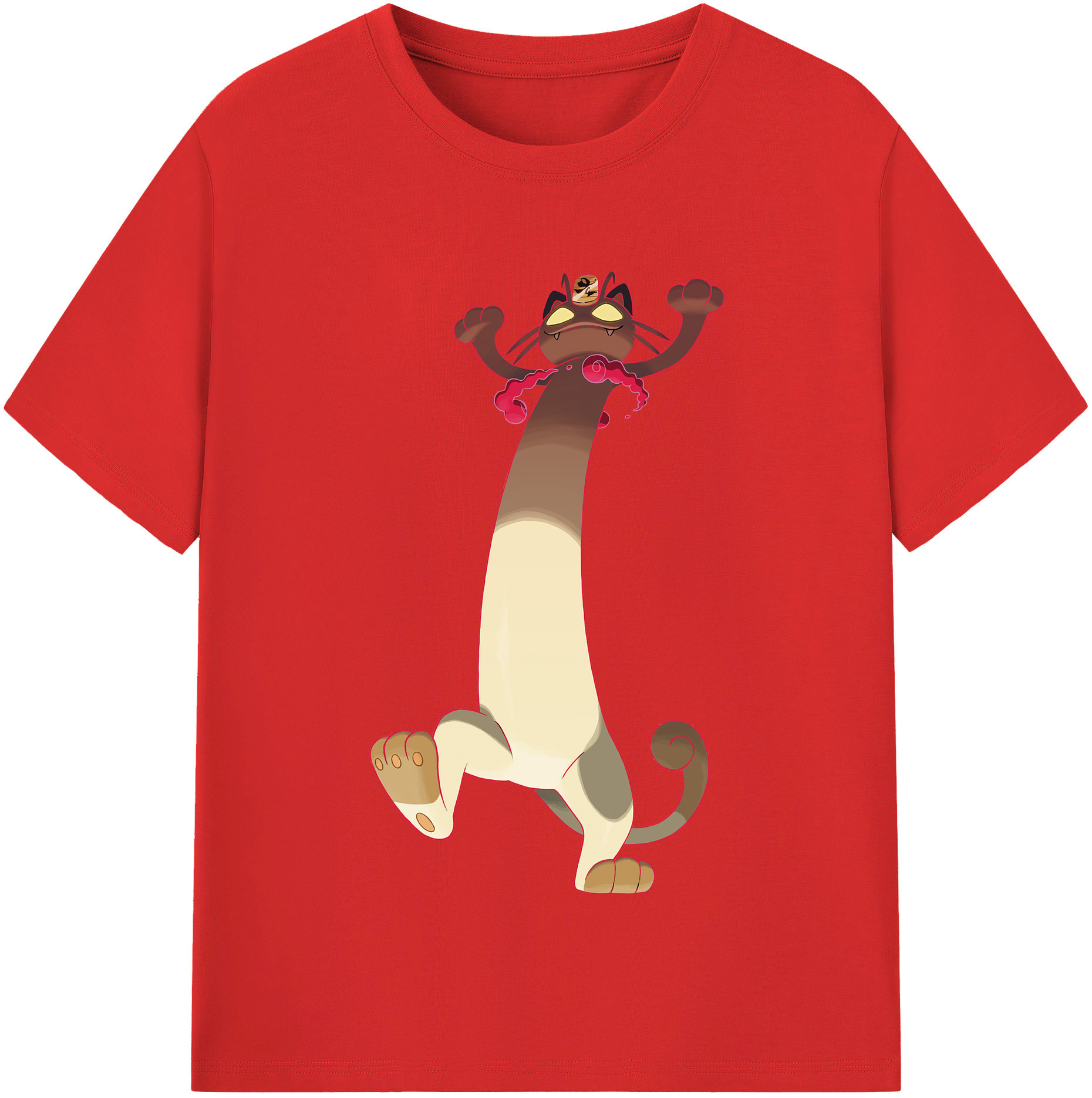 （画像用） ポケットモンスター Pokémon レディースカジュアルプリントTシャツ（綿100％）