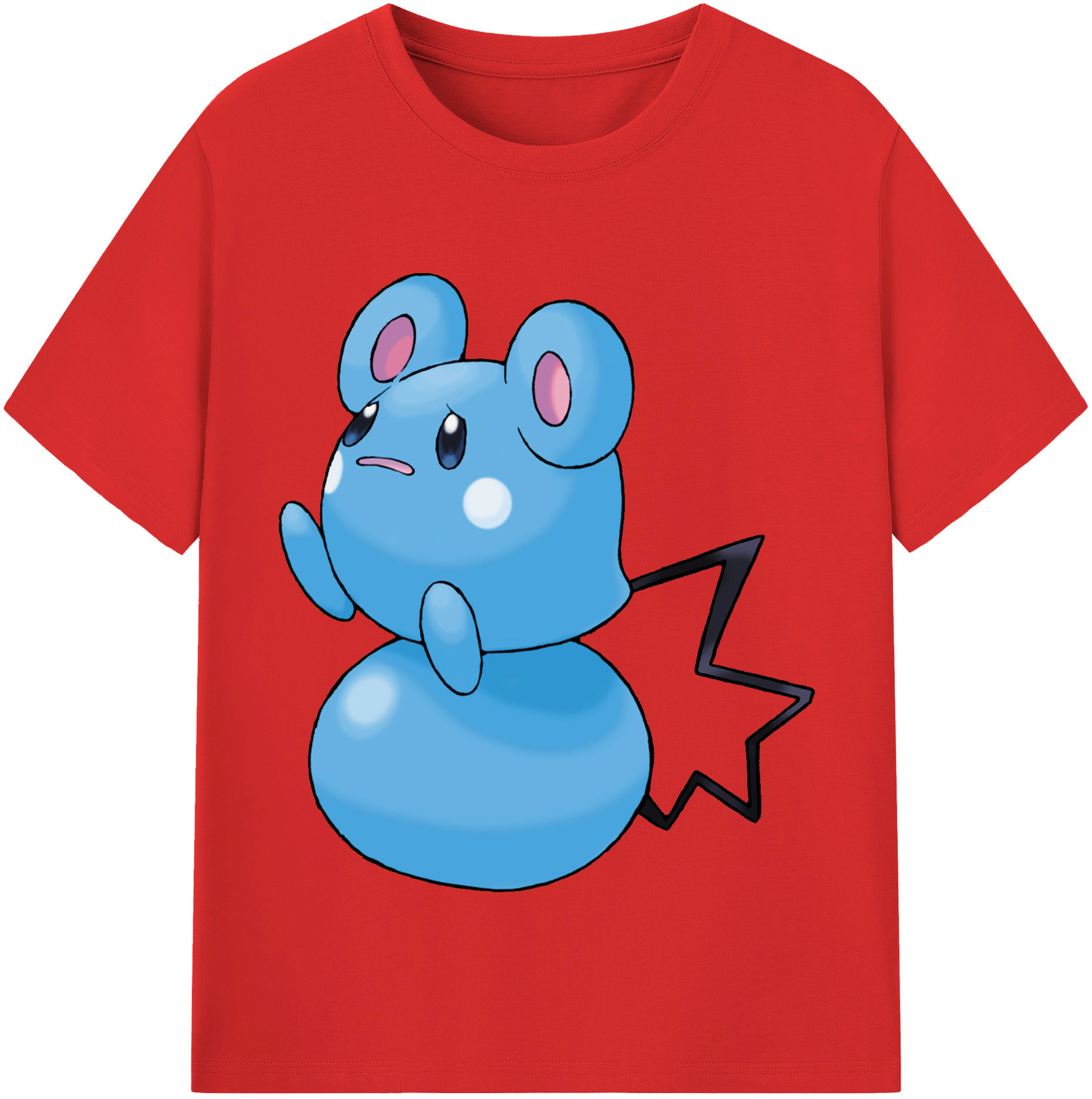 （画像用） ポケットモンスター Pokémon レディースカジュアルプリントTシャツ（綿100％）