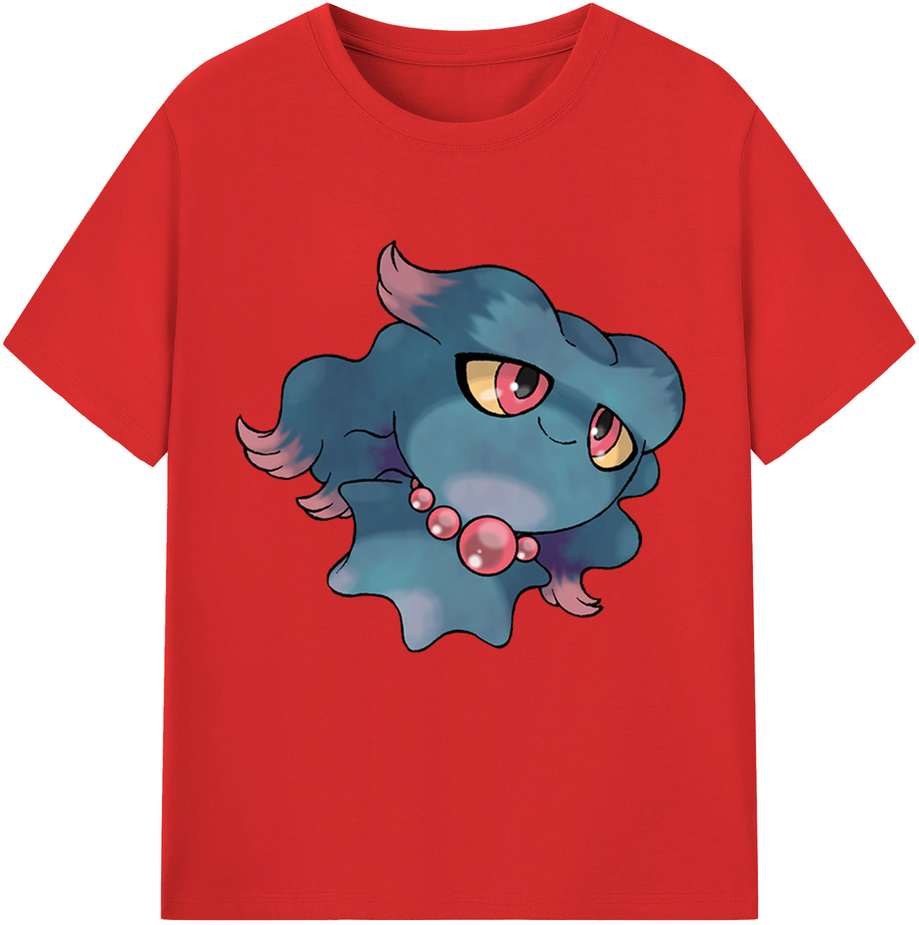 （画像用） ポケットモンスター Pokémon レディースカジュアルプリントTシャツ（綿100％）