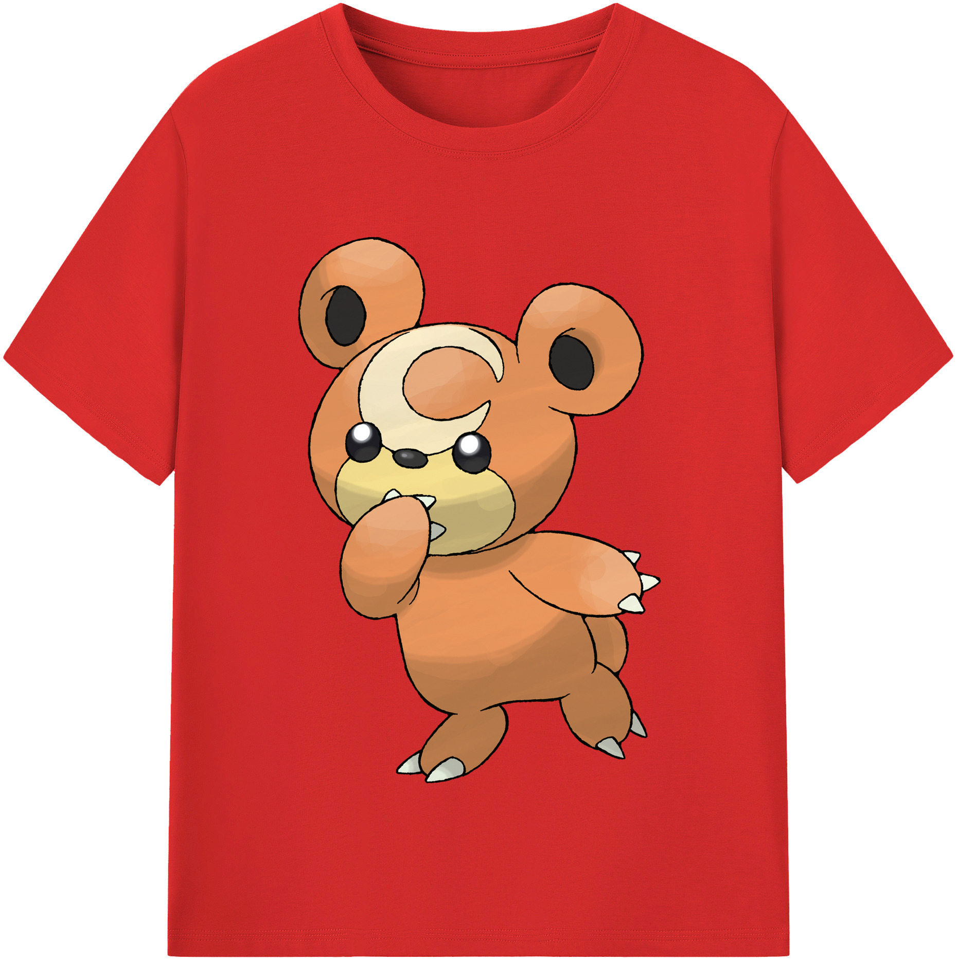 （画像用） ポケットモンスター Pokémon レディースカジュアルプリントTシャツ（綿100％）
