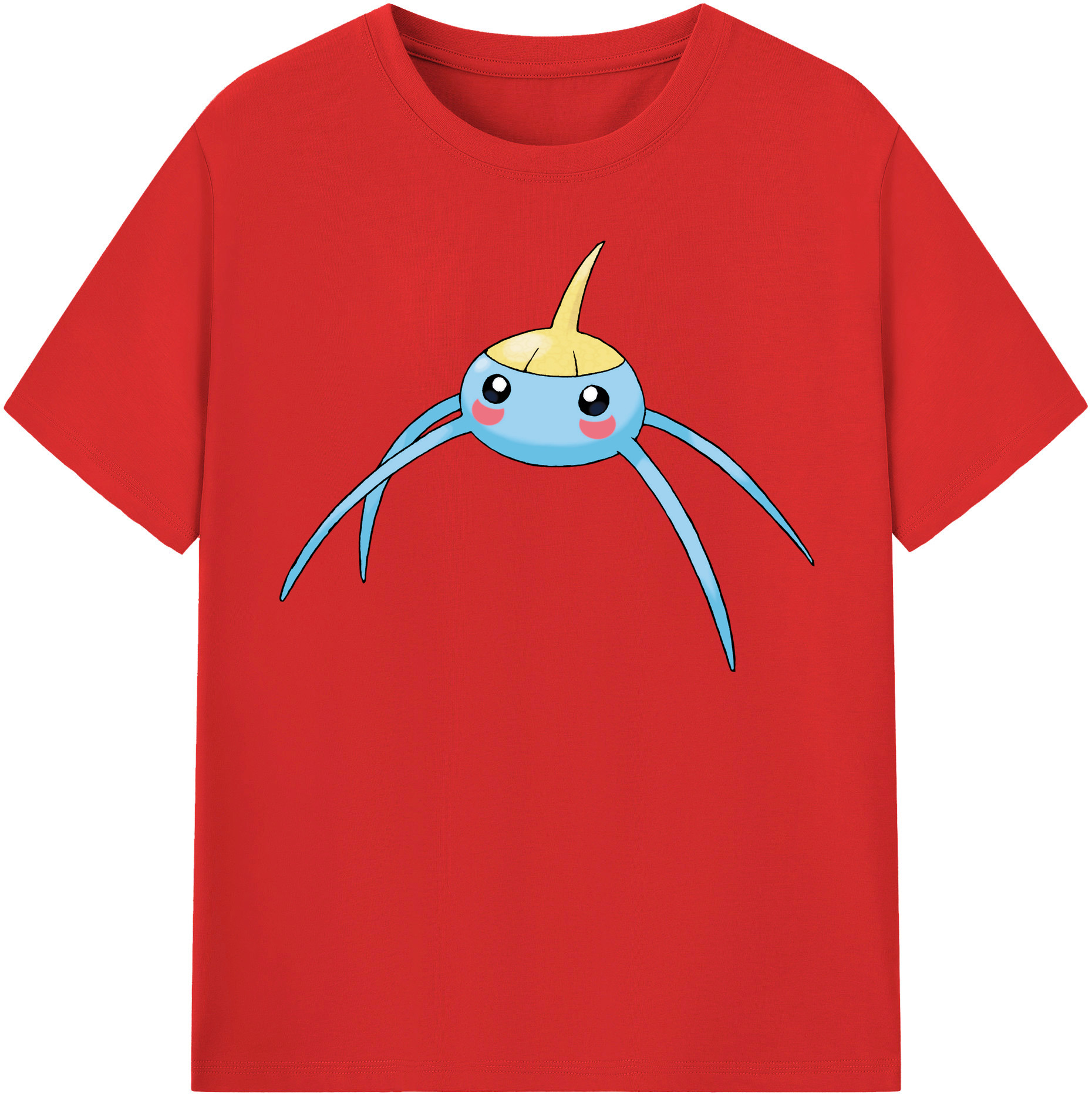 （画像用） ポケットモンスター Pokémon レディースカジュアルプリントTシャツ（綿100％）