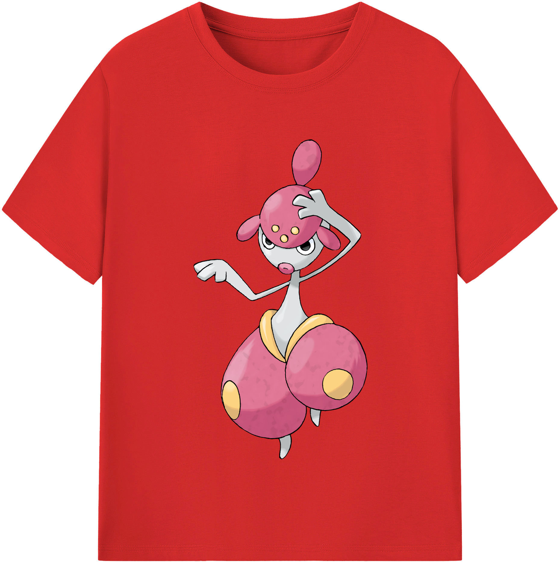 （画像用） ポケットモンスター Pokémon レディースカジュアルプリントTシャツ（綿100％）