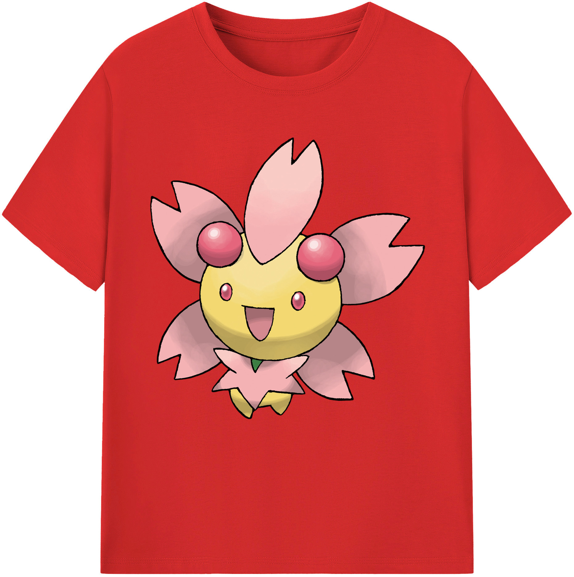 （画像用） ポケットモンスター Pokémon レディースカジュアルプリントTシャツ（綿100％）