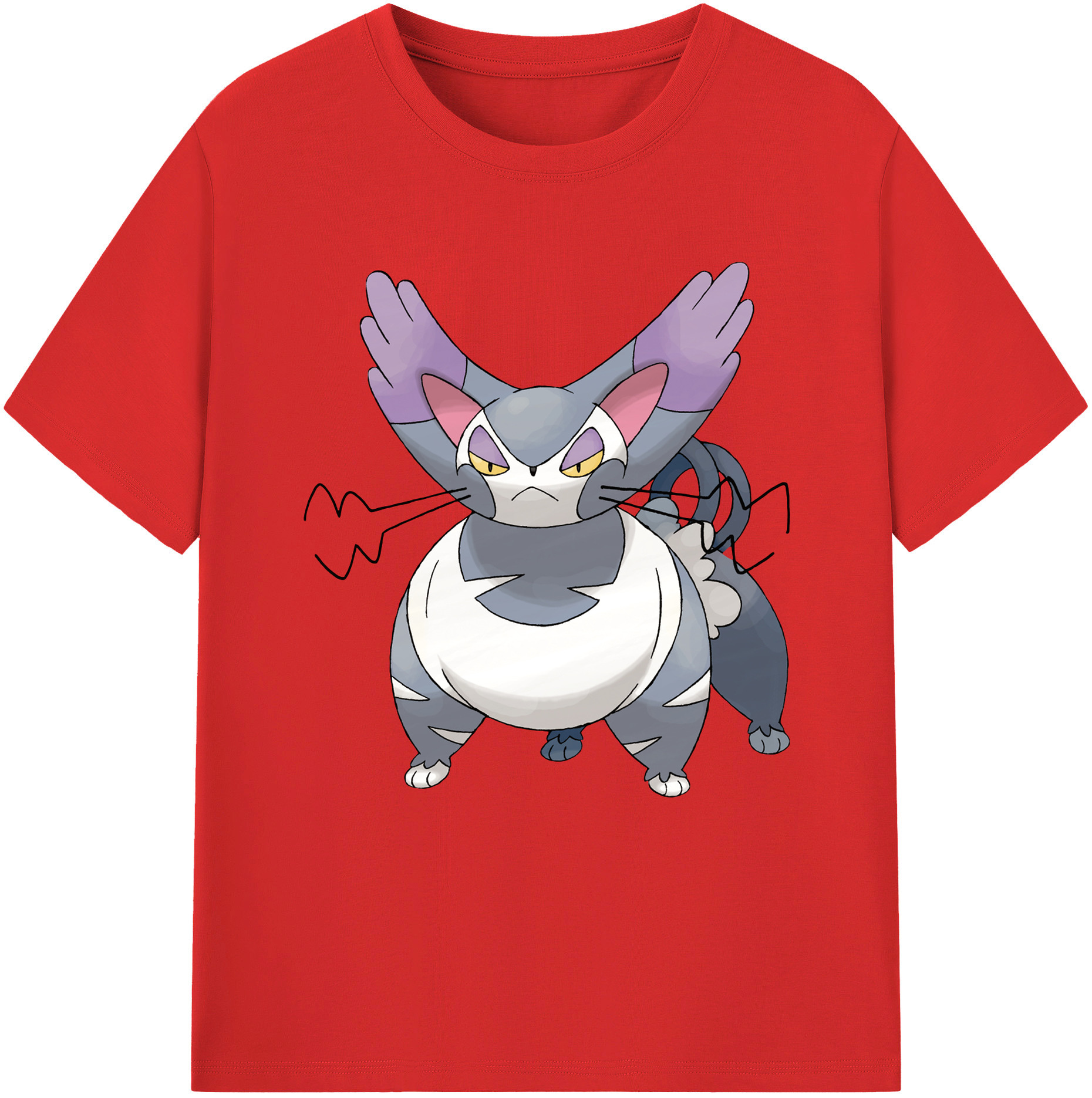 （画像用） ポケットモンスター Pokémon レディースカジュアルプリントTシャツ（綿100％）