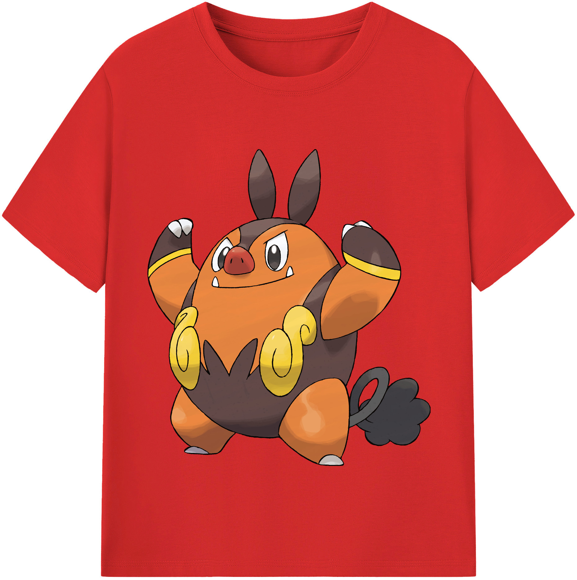 （画像用） ポケットモンスター Pokémon レディースカジュアルプリントTシャツ（綿100％）