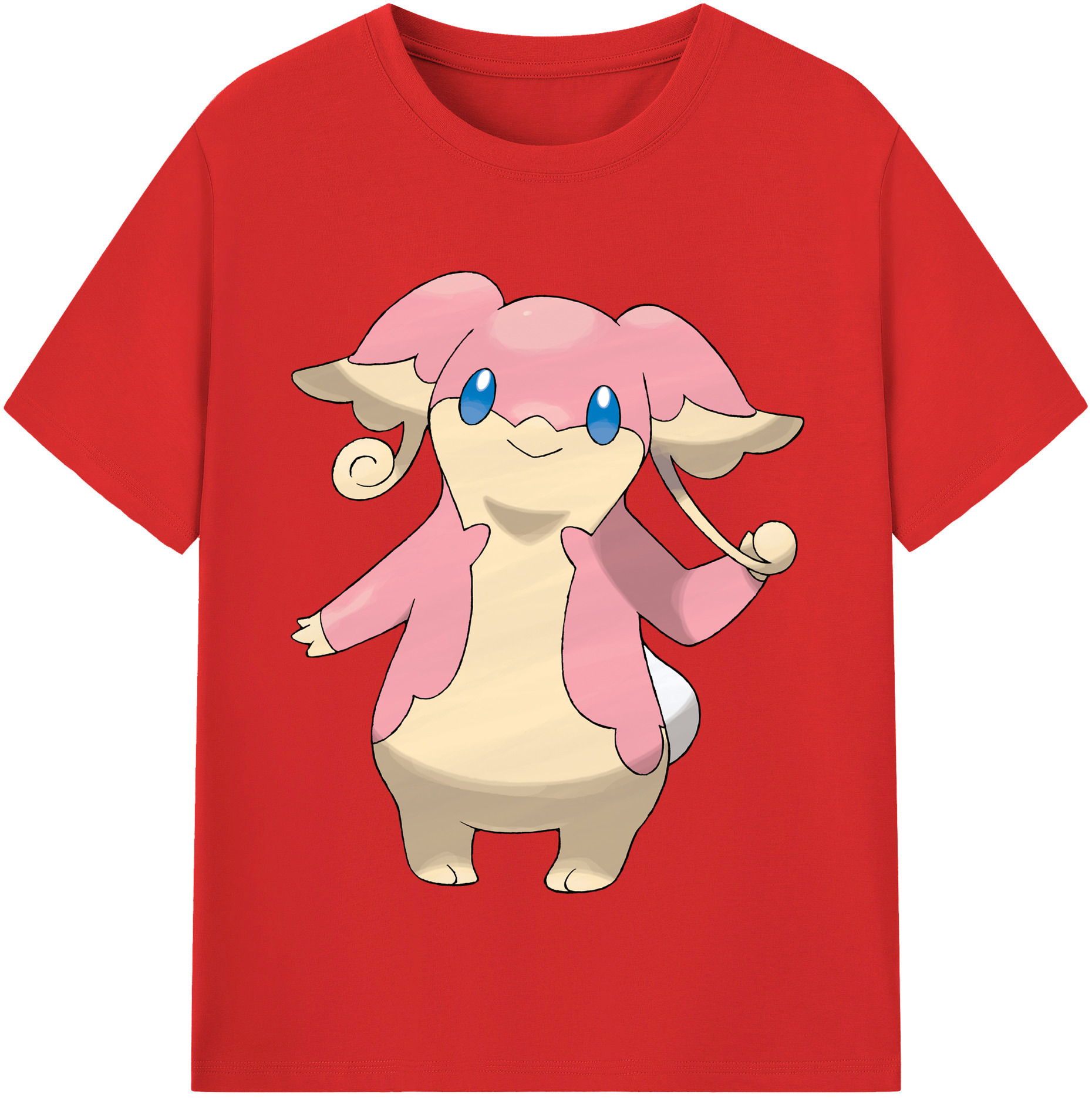 （画像用） ポケットモンスター Pokémon レディースカジュアルプリントTシャツ（綿100％）