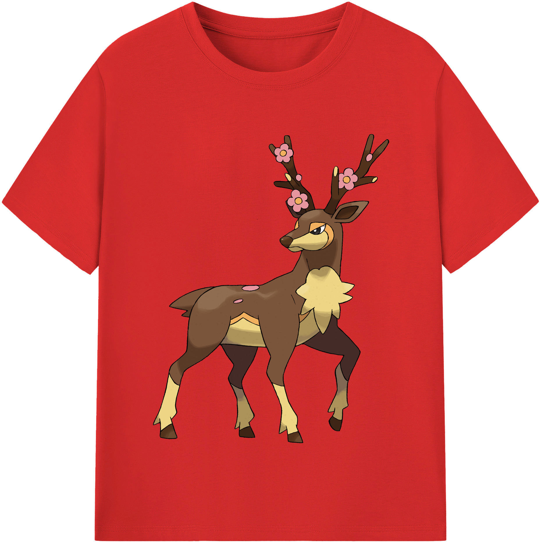 （画像用） ポケットモンスター Pokémon レディースカジュアルプリントTシャツ（綿100％）