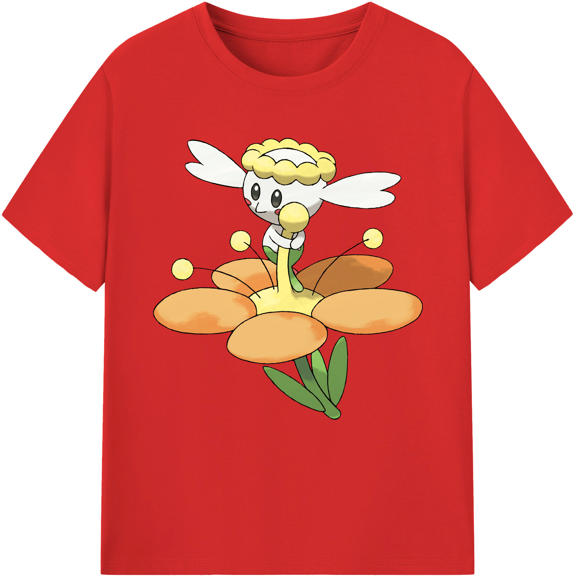 （画像用） ポケットモンスター Pokémon レディースカジュアルプリントTシャツ（綿100％）