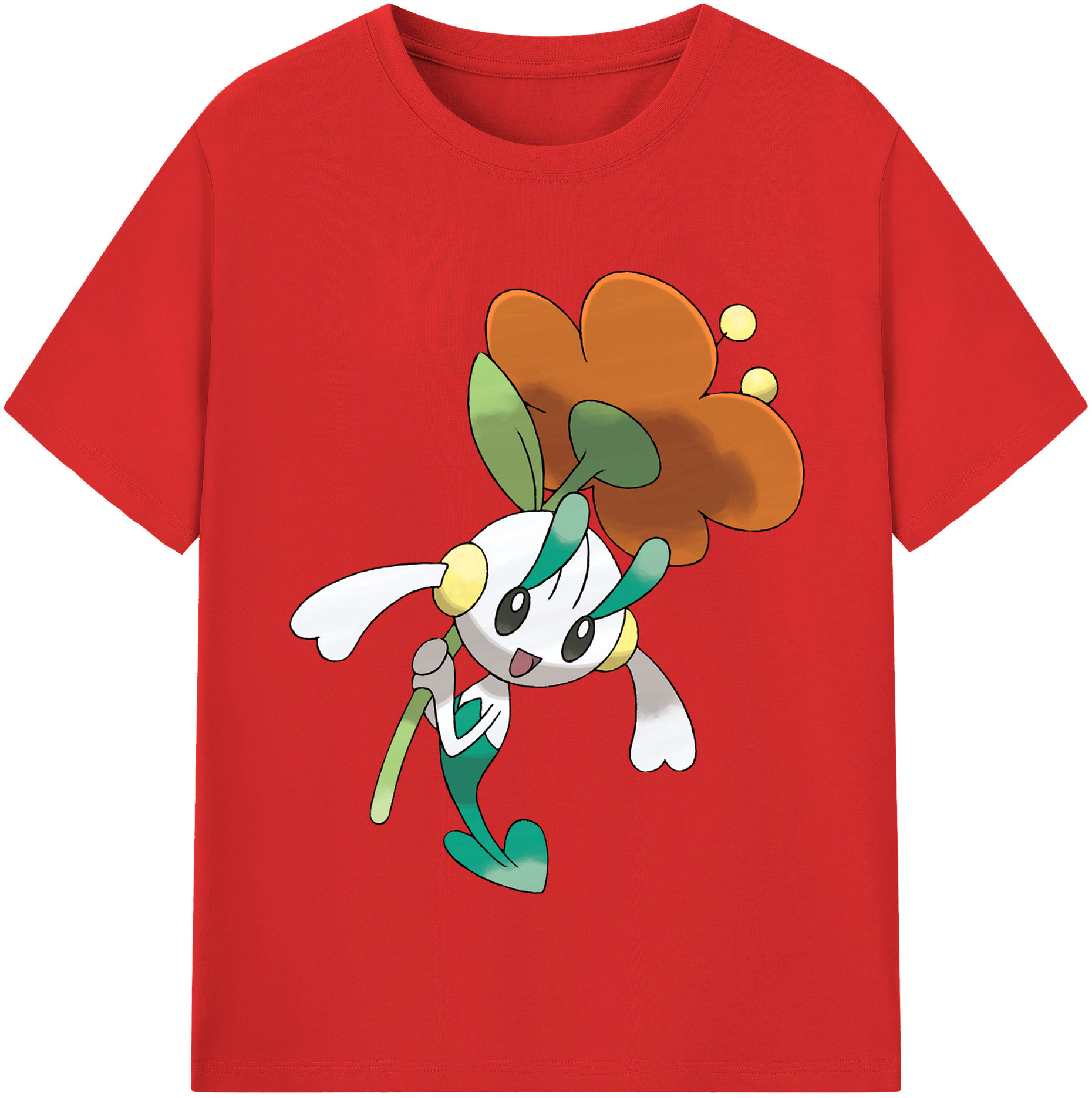 （画像用） ポケットモンスター Pokémon レディースカジュアルプリントTシャツ（綿100％）