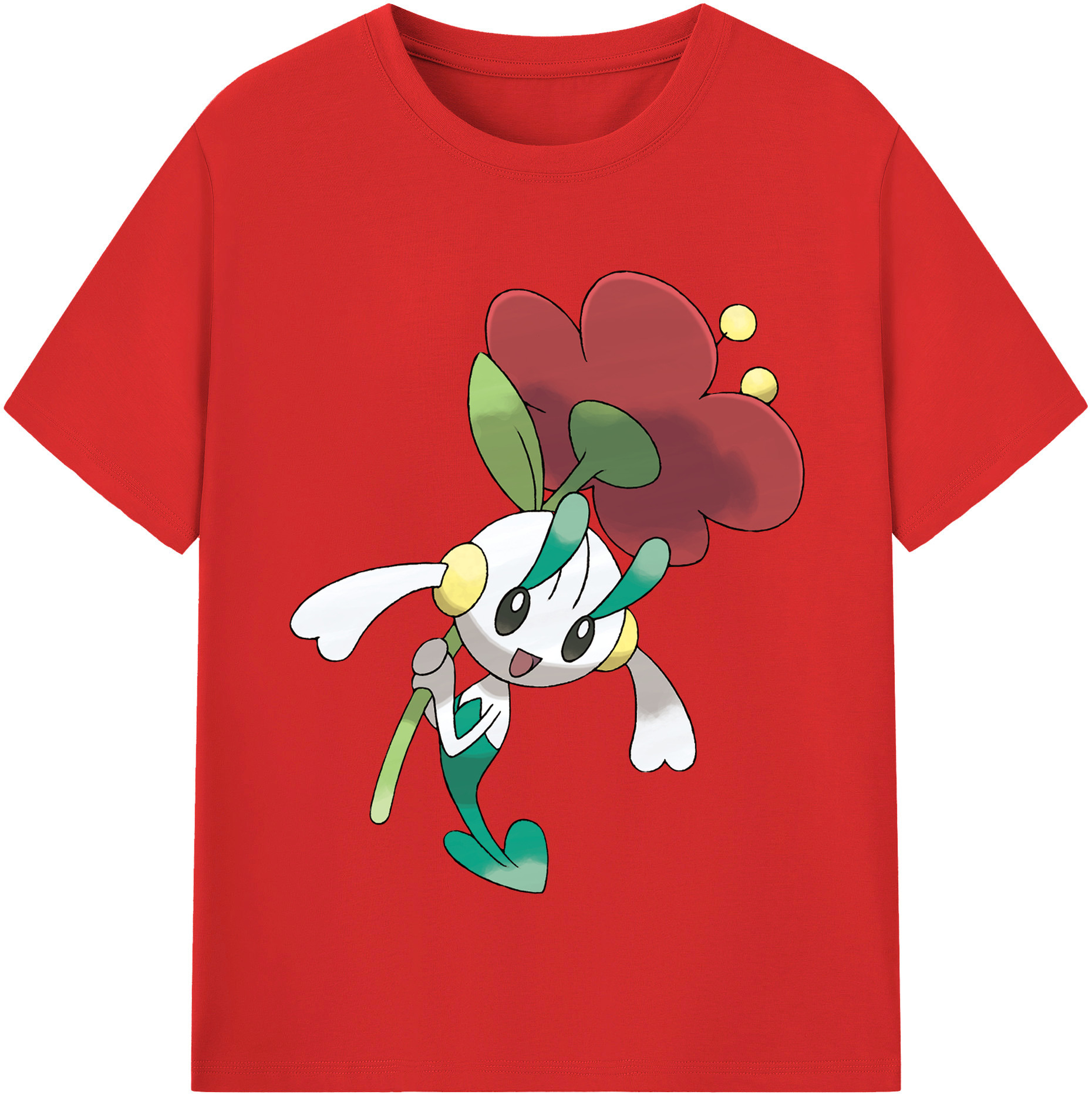 （画像用） ポケットモンスター Pokémon レディースカジュアルプリントTシャツ（綿100％）