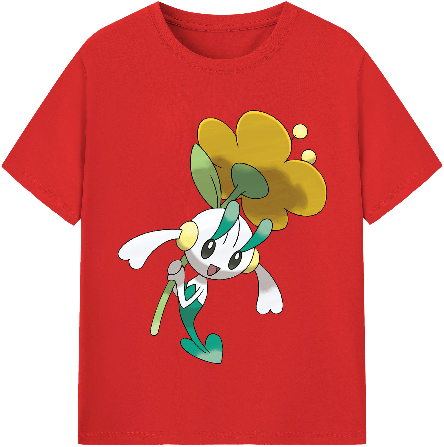 （画像用） ポケットモンスター Pokémon レディースカジュアルプリントTシャツ（綿100％）
