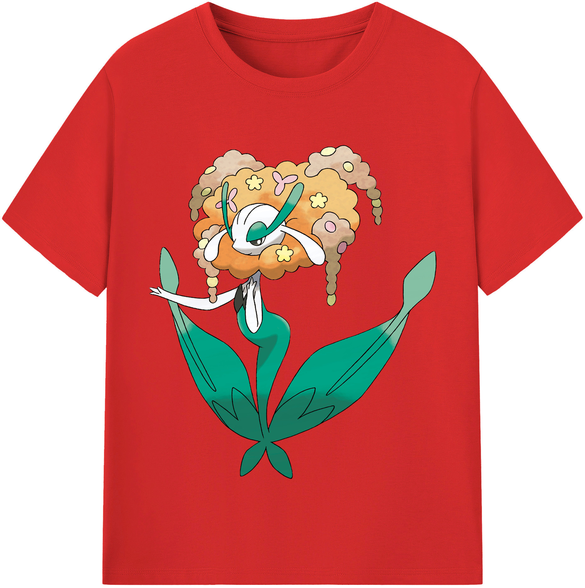 （画像用） ポケットモンスター Pokémon レディースカジュアルプリントTシャツ（綿100％）