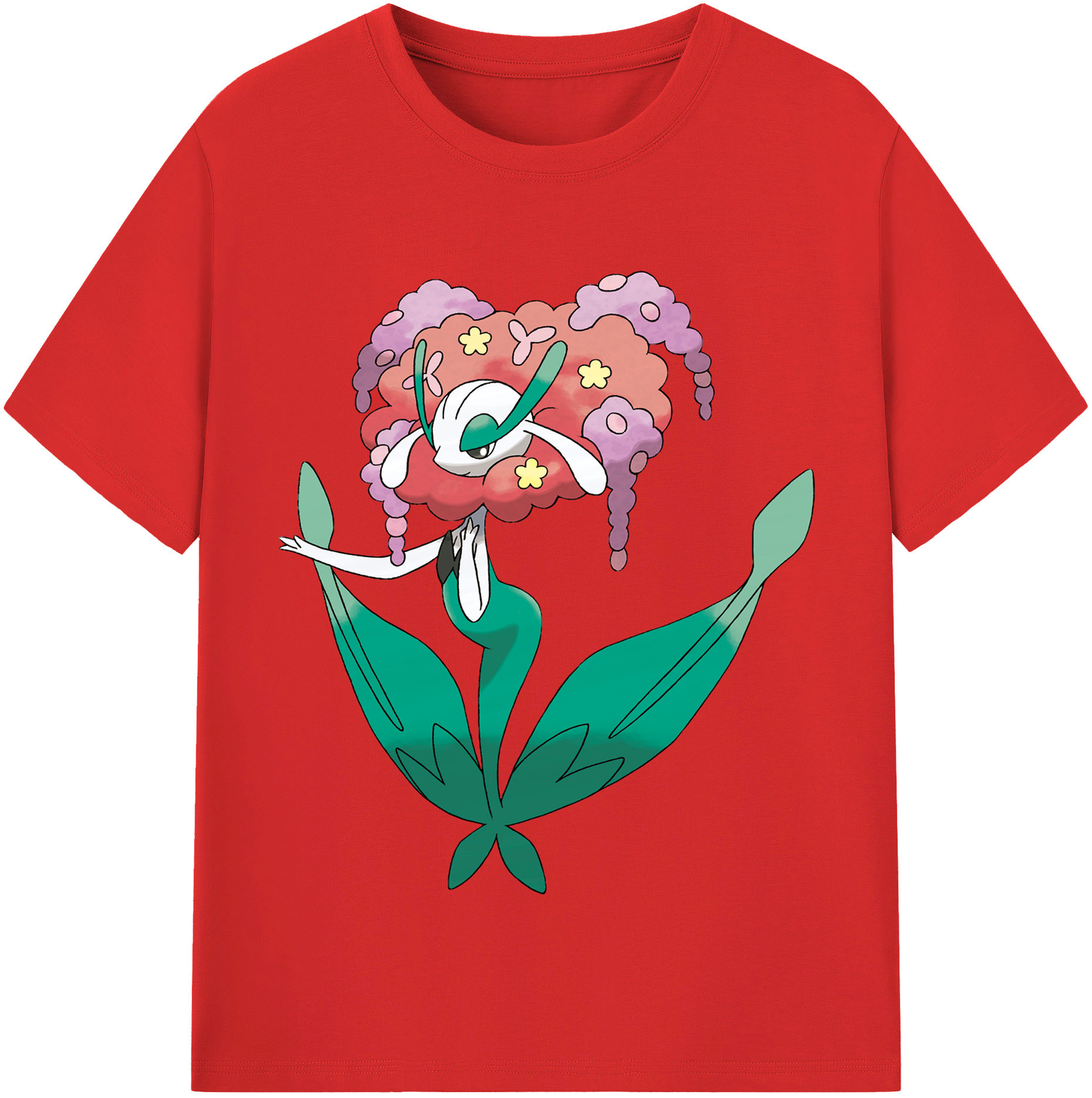 （画像用） ポケットモンスター Pokémon レディースカジュアルプリントTシャツ（綿100％）