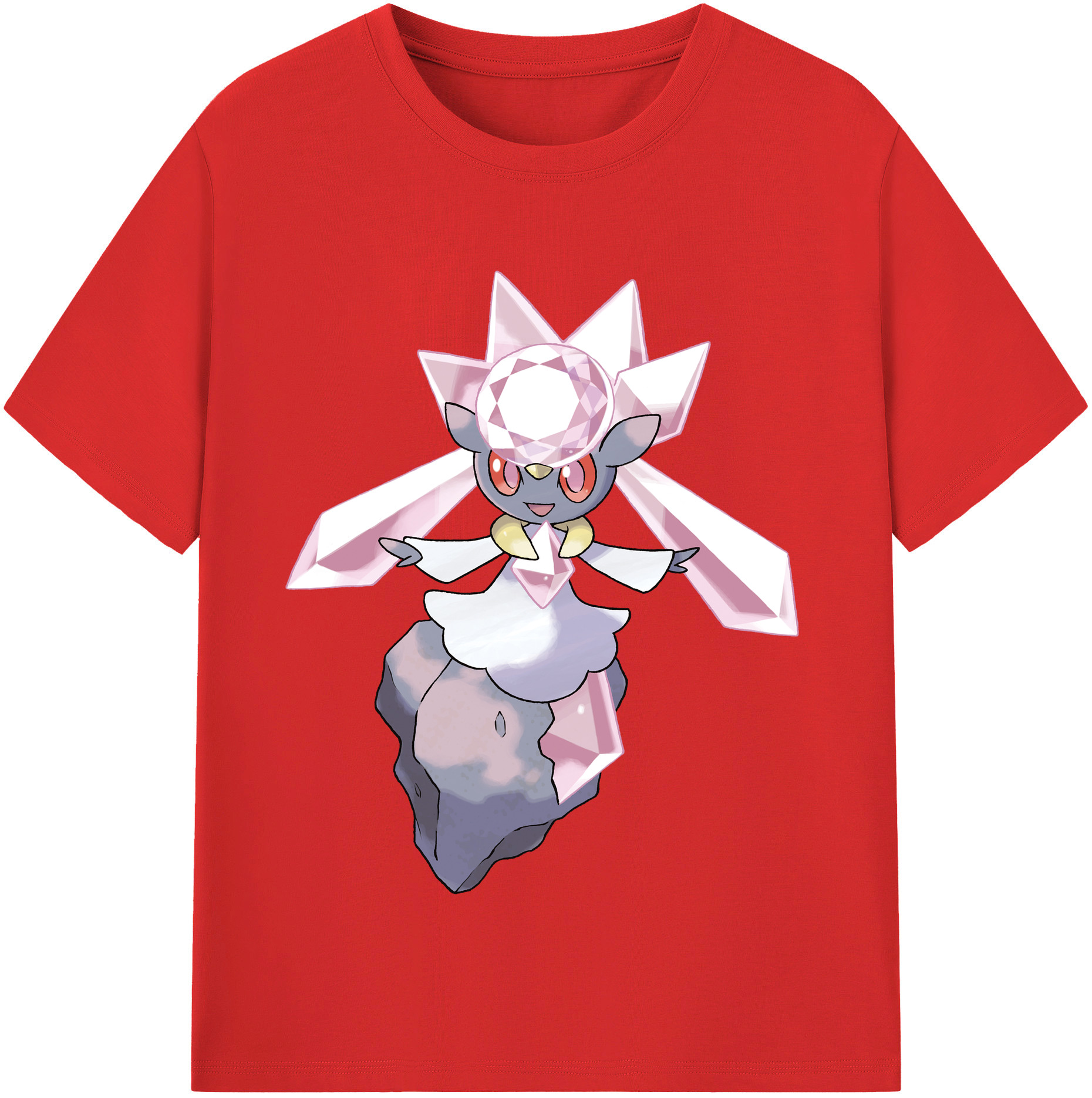 （画像用） ポケットモンスター Pokémon レディースカジュアルプリントTシャツ（綿100％）