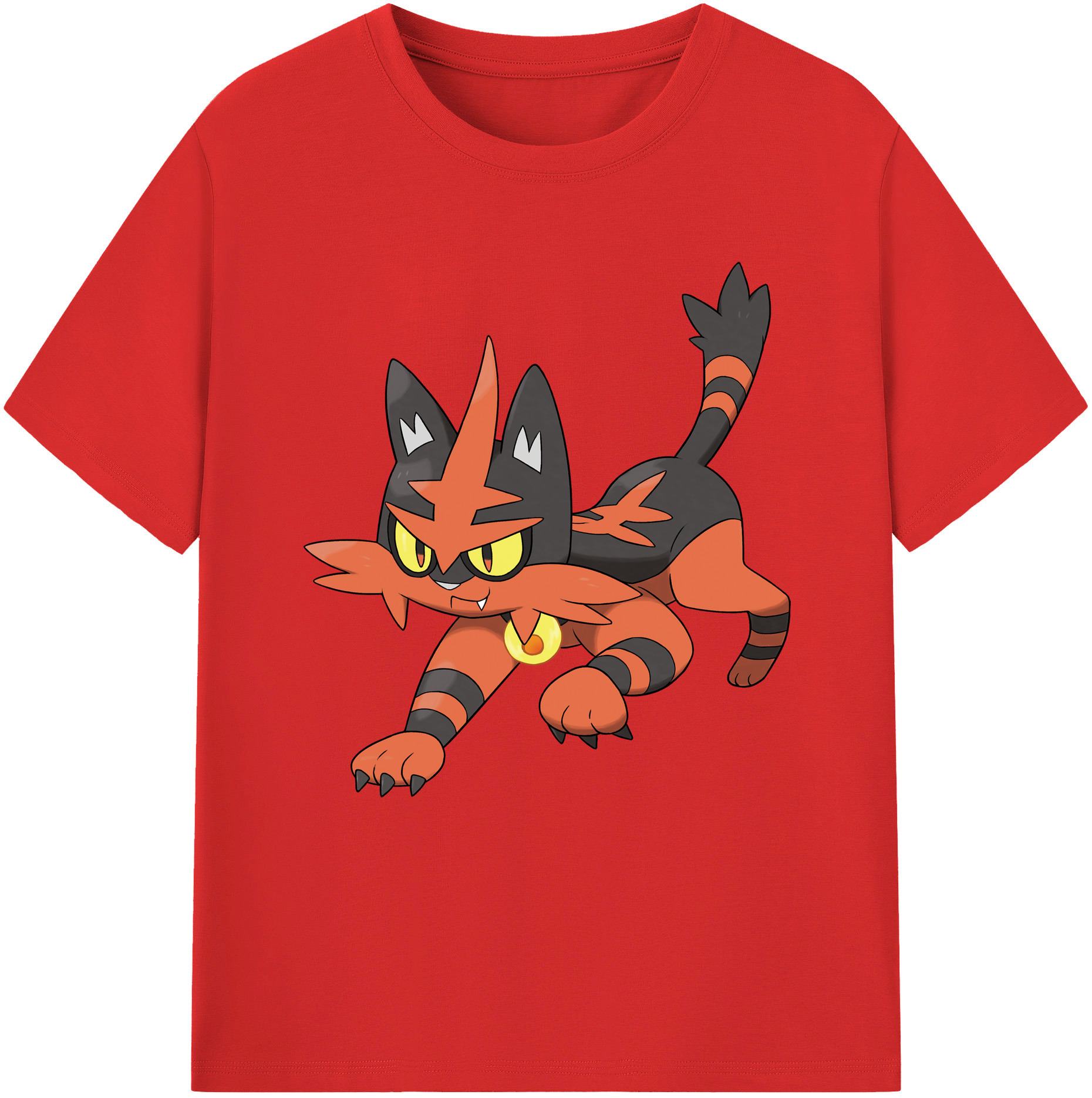 （画像用） ポケットモンスター Pokémon レディースカジュアルプリントTシャツ（綿100％）