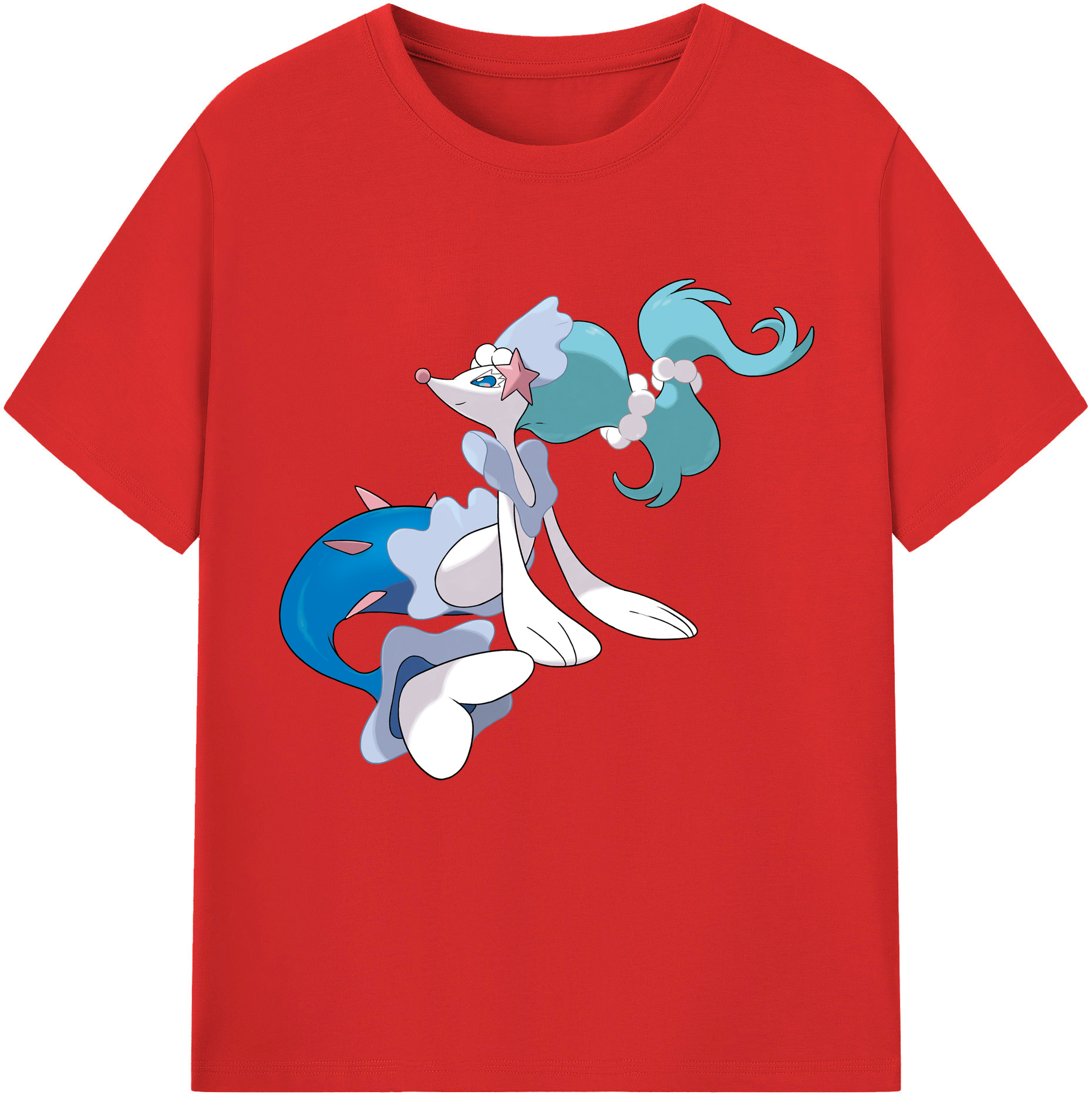 （画像用） ポケットモンスター Pokémon レディースカジュアルプリントTシャツ（綿100％）