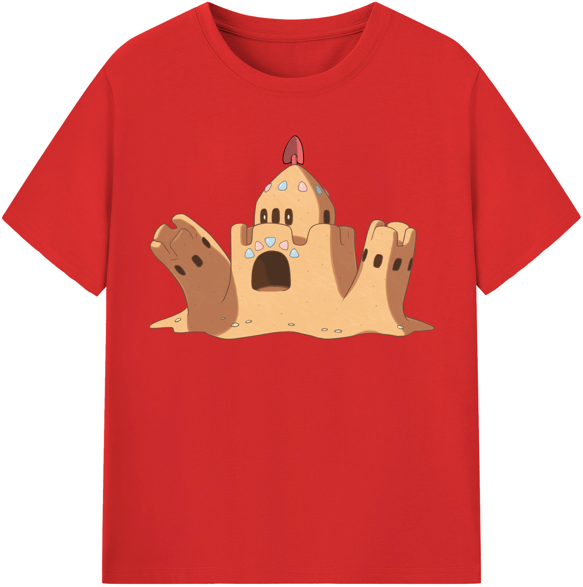 （画像用） ポケットモンスター Pokémon レディースカジュアルプリントTシャツ（綿100％）