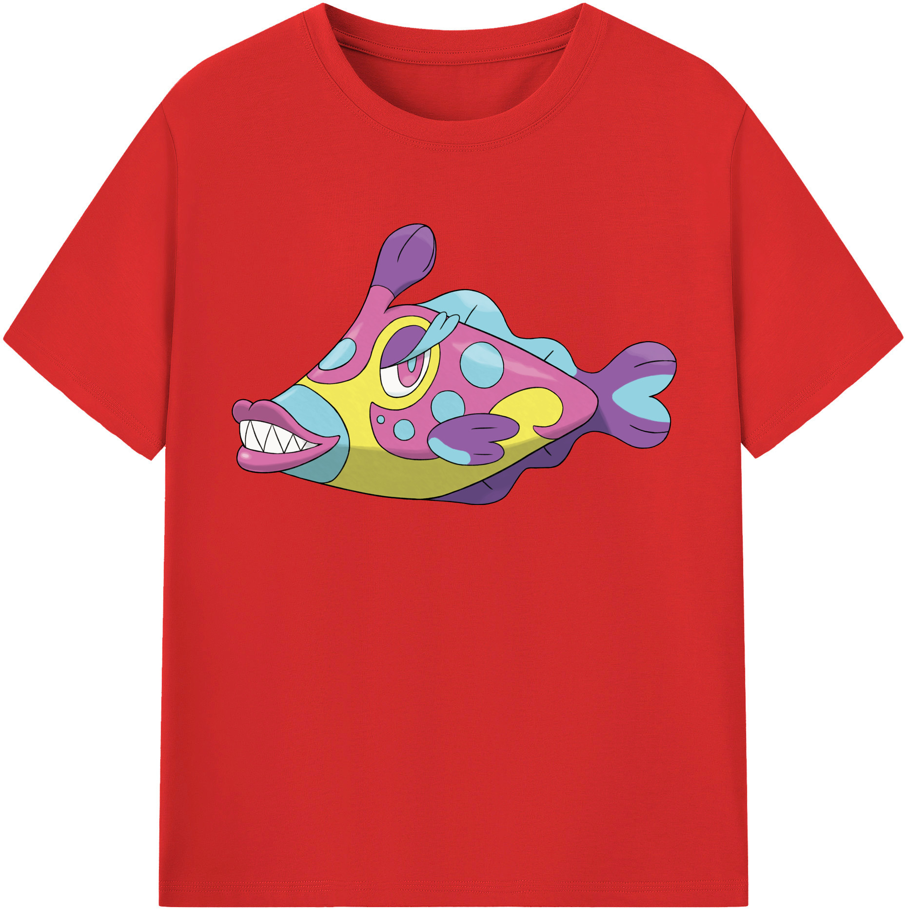 （画像用） ポケットモンスター Pokémon レディースカジュアルプリントTシャツ（綿100％）