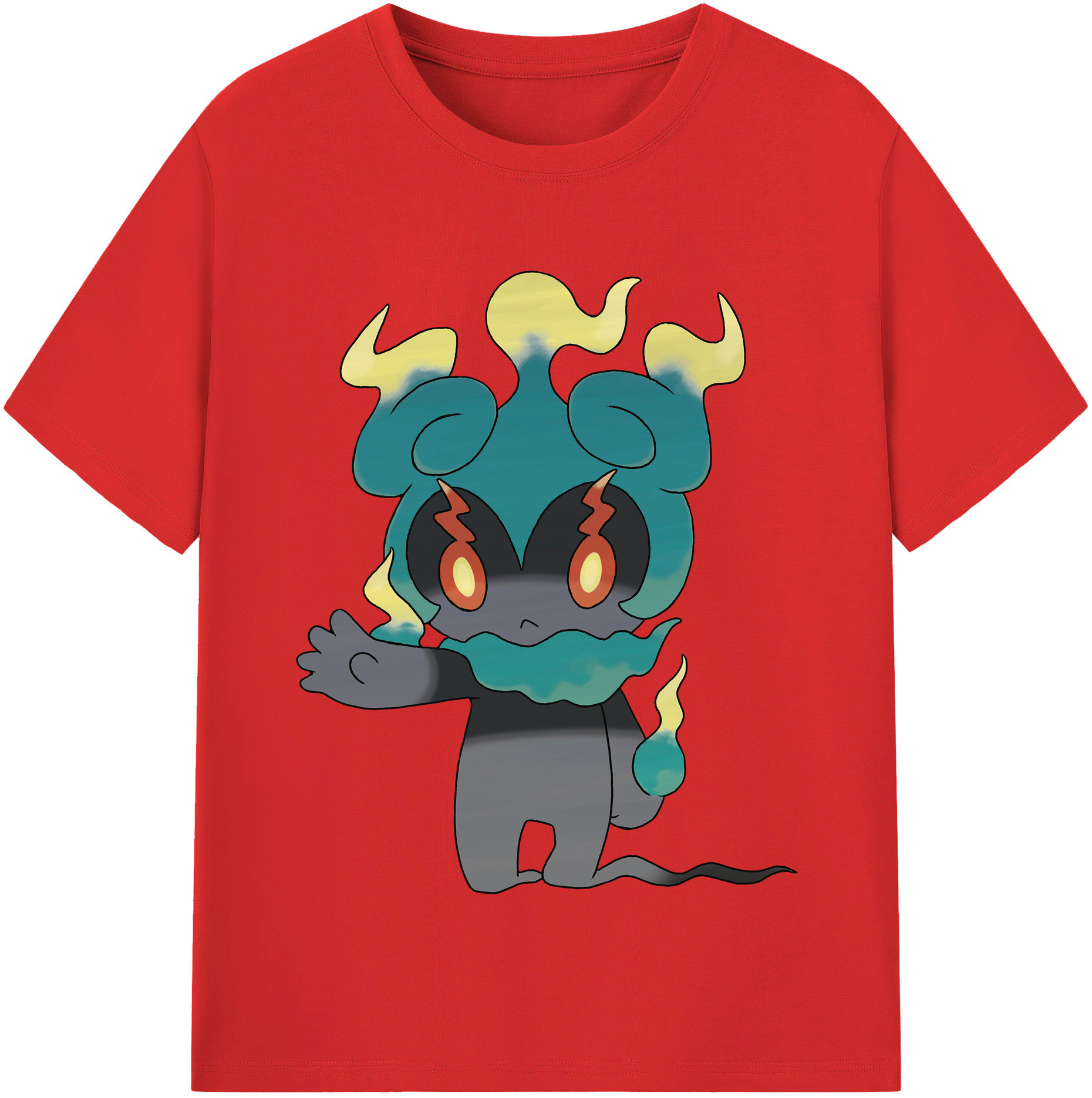 （画像用） ポケットモンスター Pokémon レディースカジュアルプリントTシャツ（綿100％）