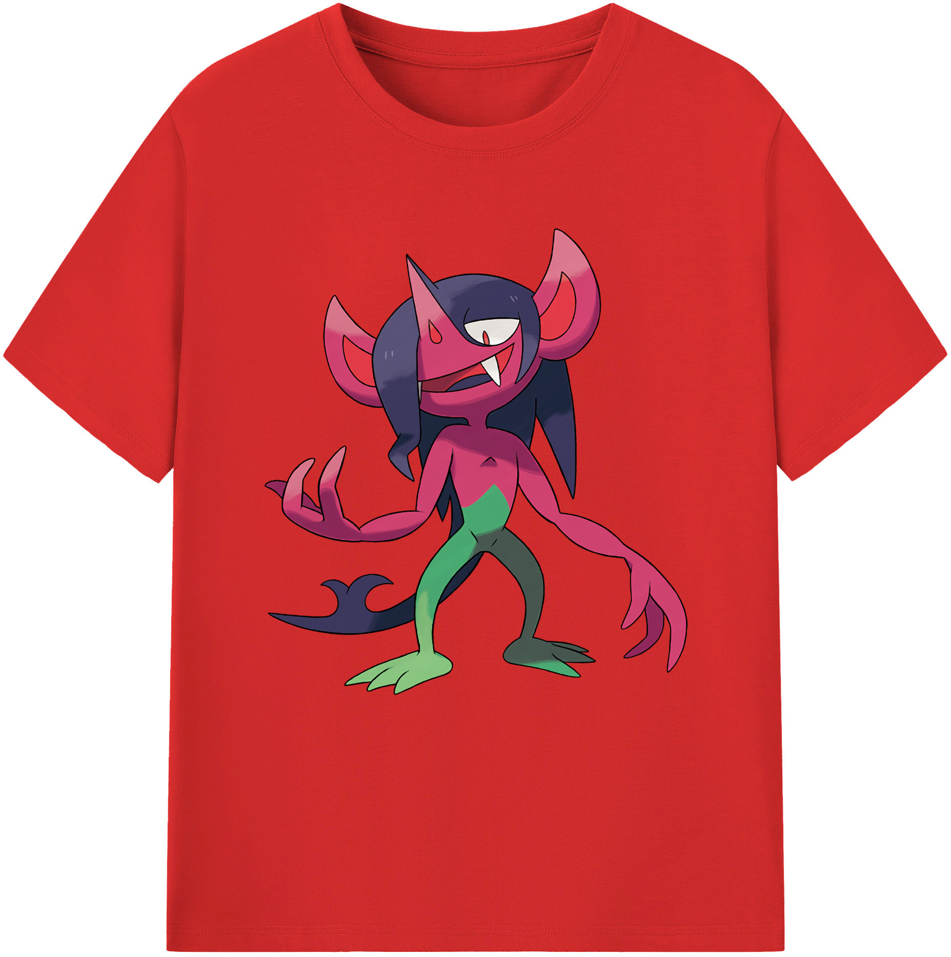 （画像用） ポケットモンスター Pokémon レディースカジュアルプリントTシャツ（綿100％）