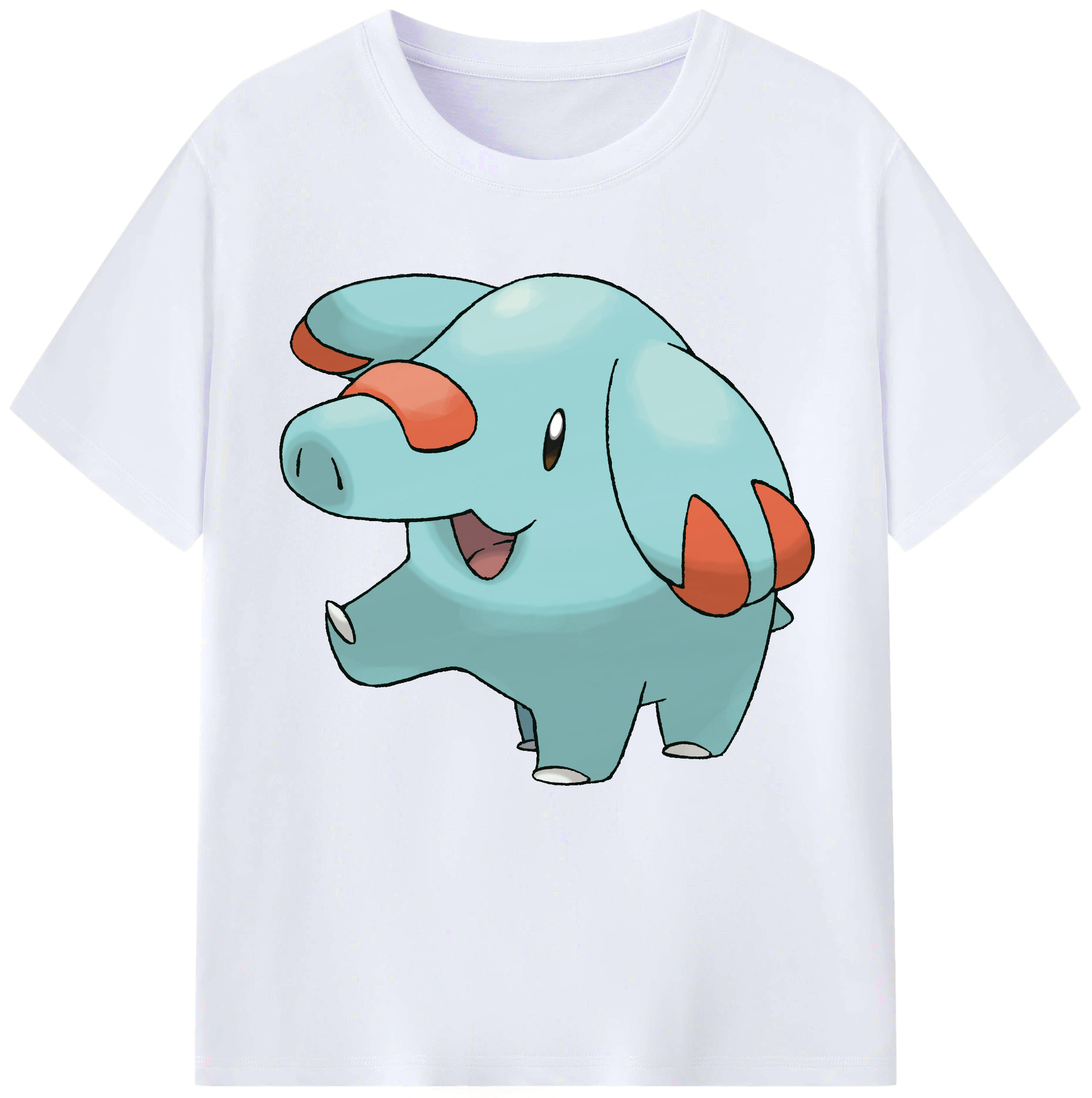 （画像用） ポケットモンスター Pokémon レディースカジュアルプリントTシャツ（綿100％）