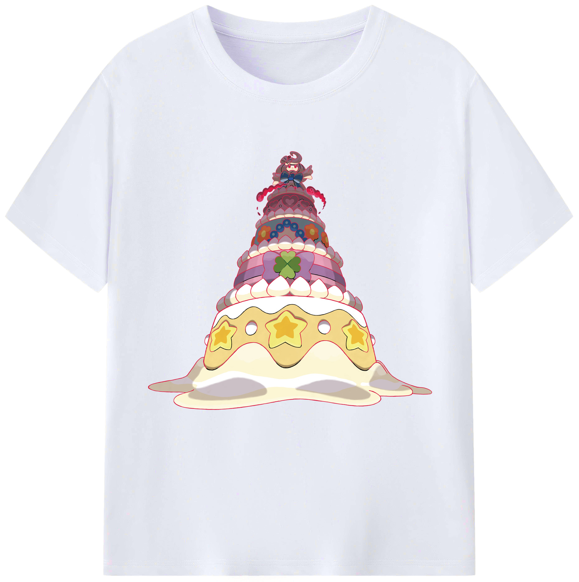（画像用） ポケットモンスター Pokémon レディースカジュアルプリントTシャツ（綿100％）