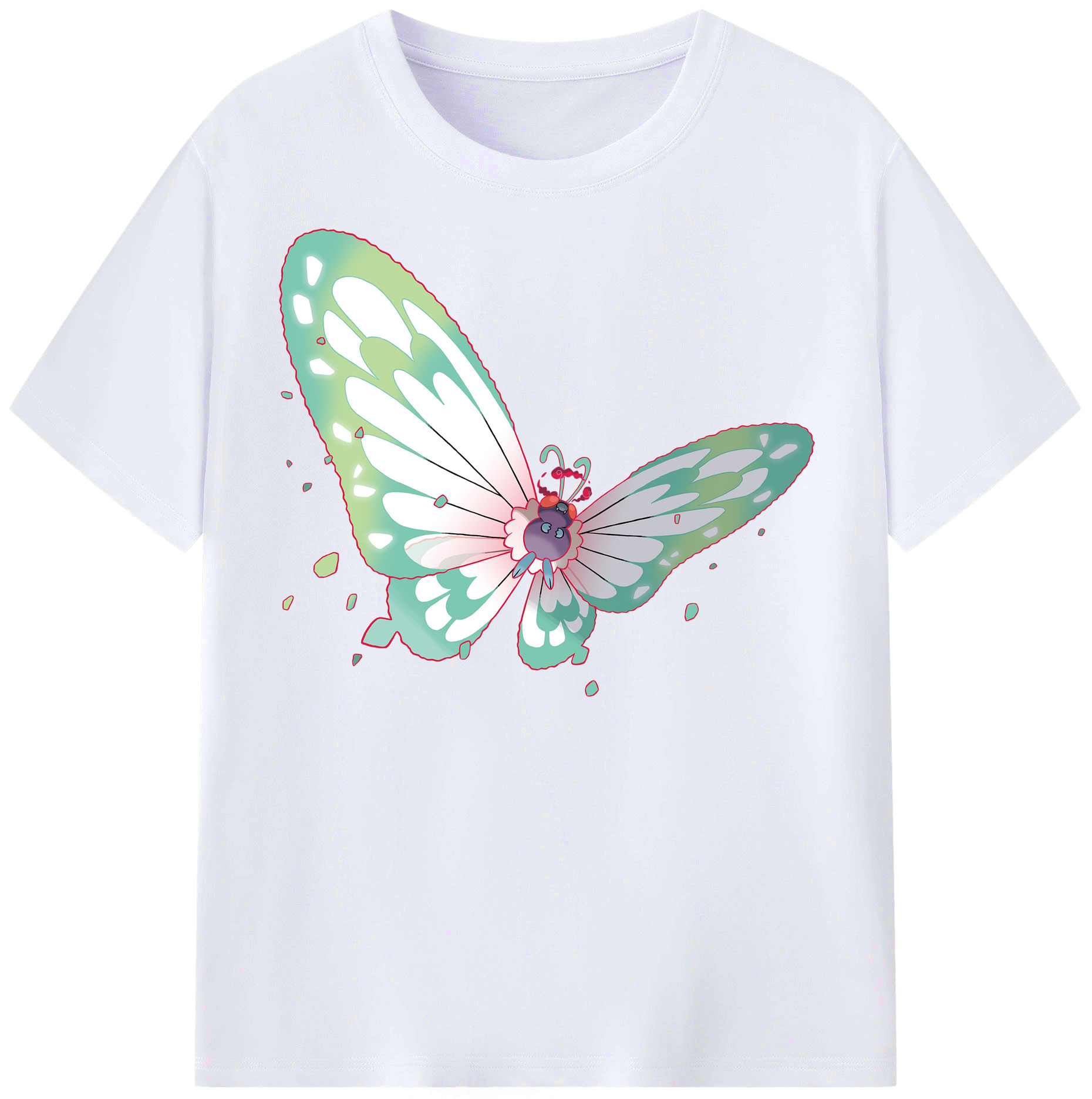 （画像用） ポケットモンスター Pokémon レディースカジュアルプリントTシャツ（綿100％）
