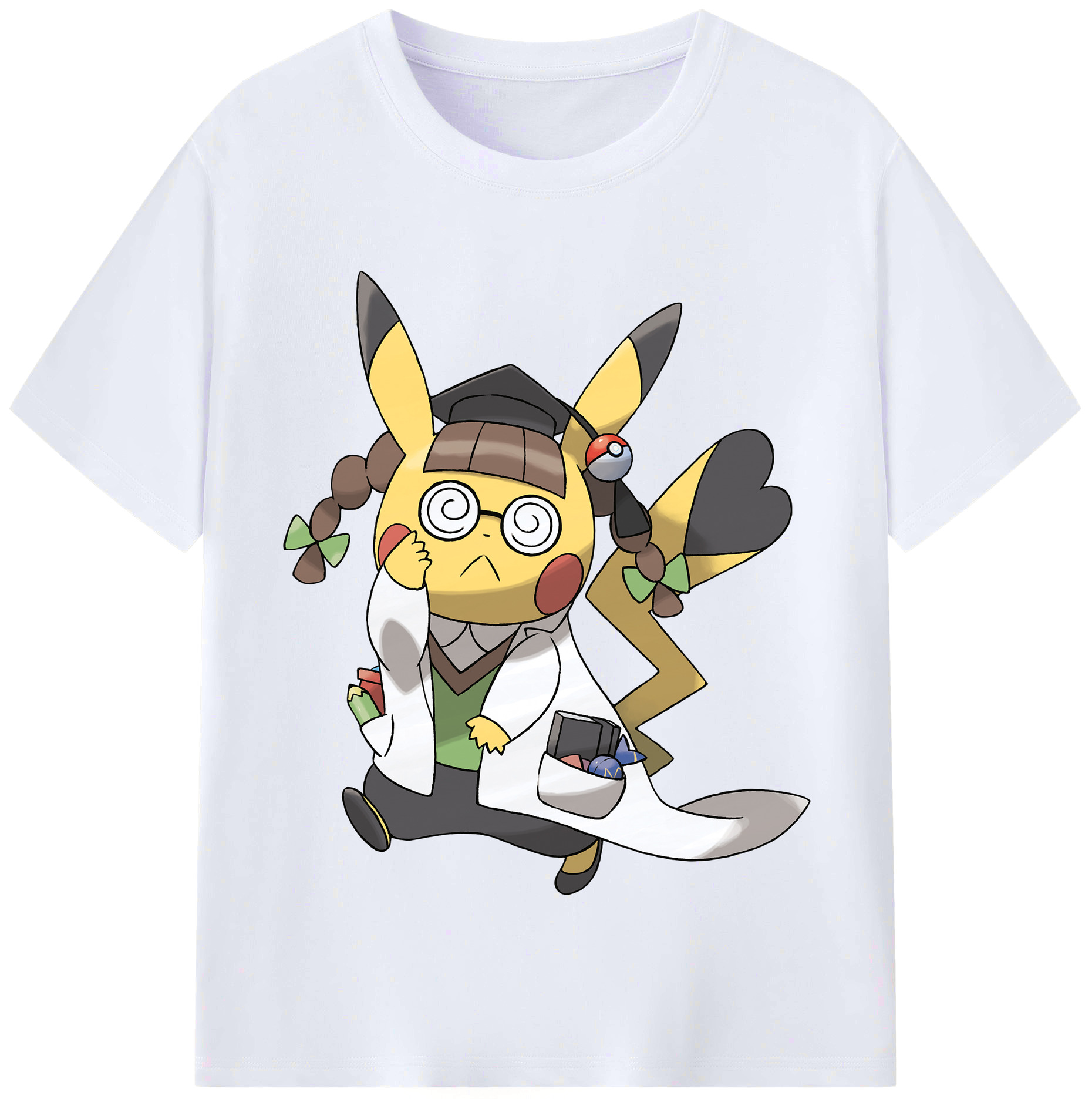 （画像用） ポケットモンスター Pokémon レディースカジュアルプリントTシャツ（綿100％）