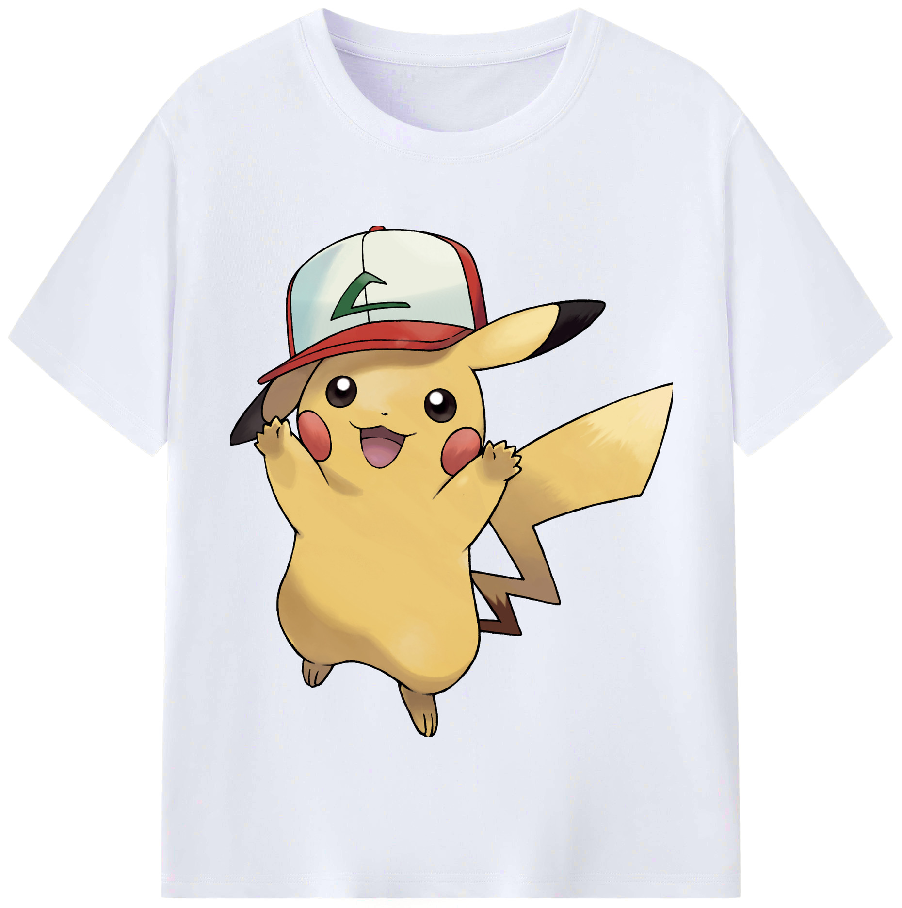 （画像用） ポケットモンスター Pokémon レディースカジュアルプリントTシャツ（綿100％）