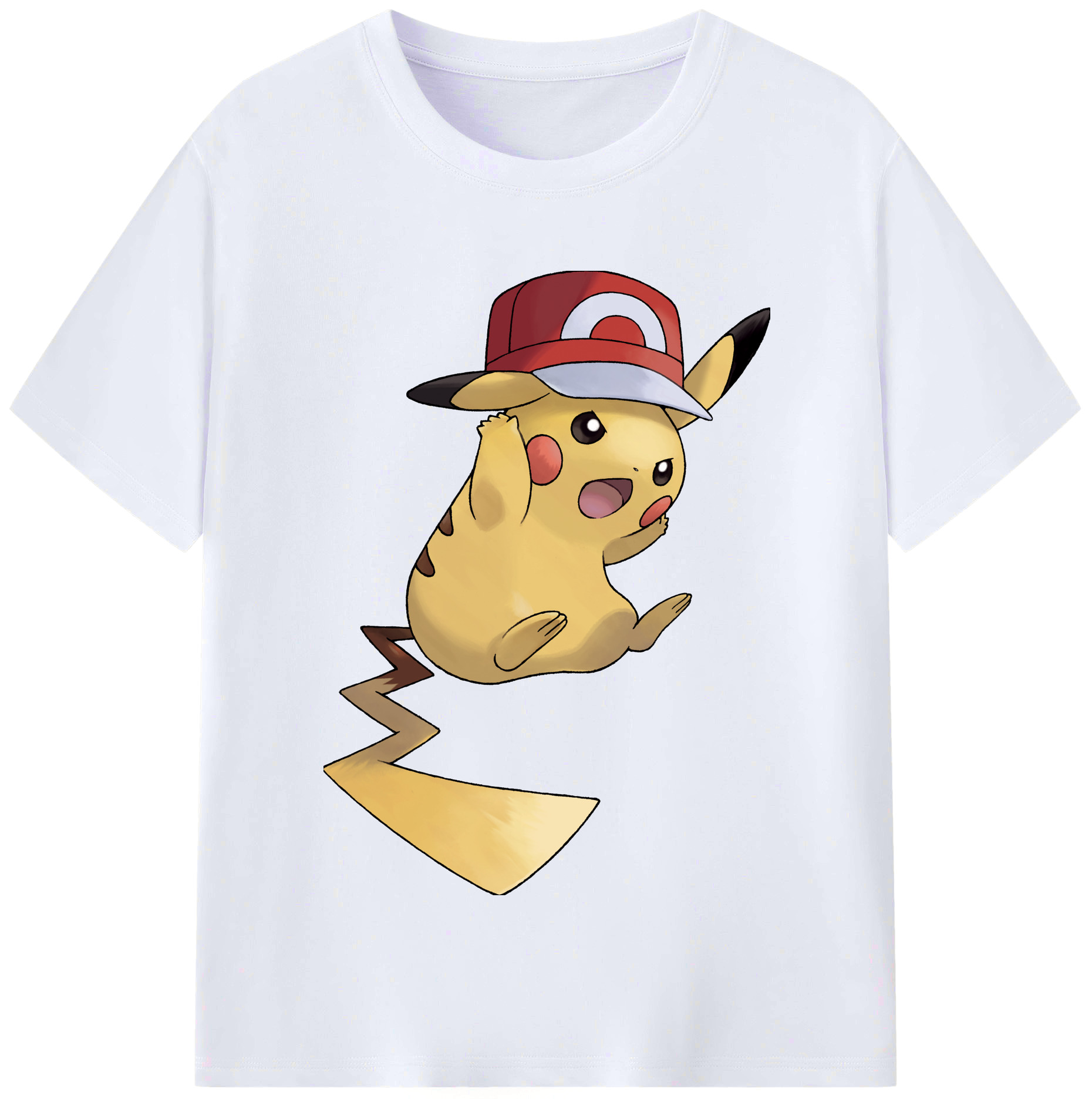 （画像用） ポケットモンスター Pokémon レディースカジュアルプリントTシャツ（綿100％）