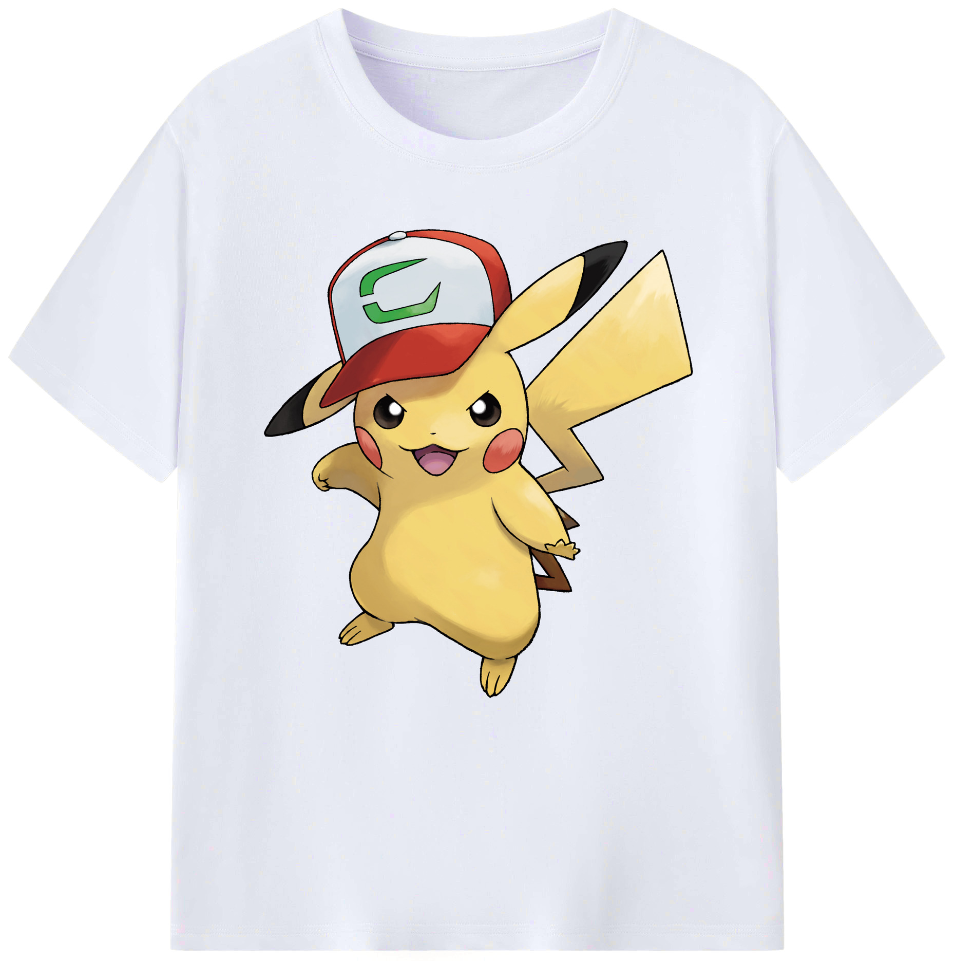（画像用） ポケットモンスター Pokémon レディースカジュアルプリントTシャツ（綿100％）