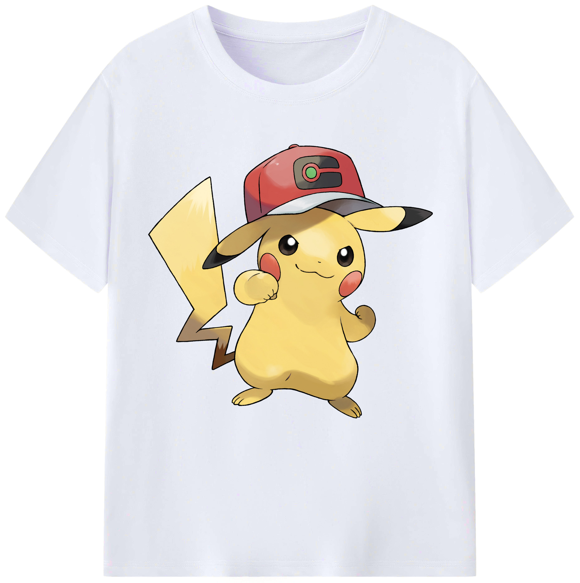 （画像用） ポケットモンスター Pokémon レディースカジュアルプリントTシャツ（綿100％）