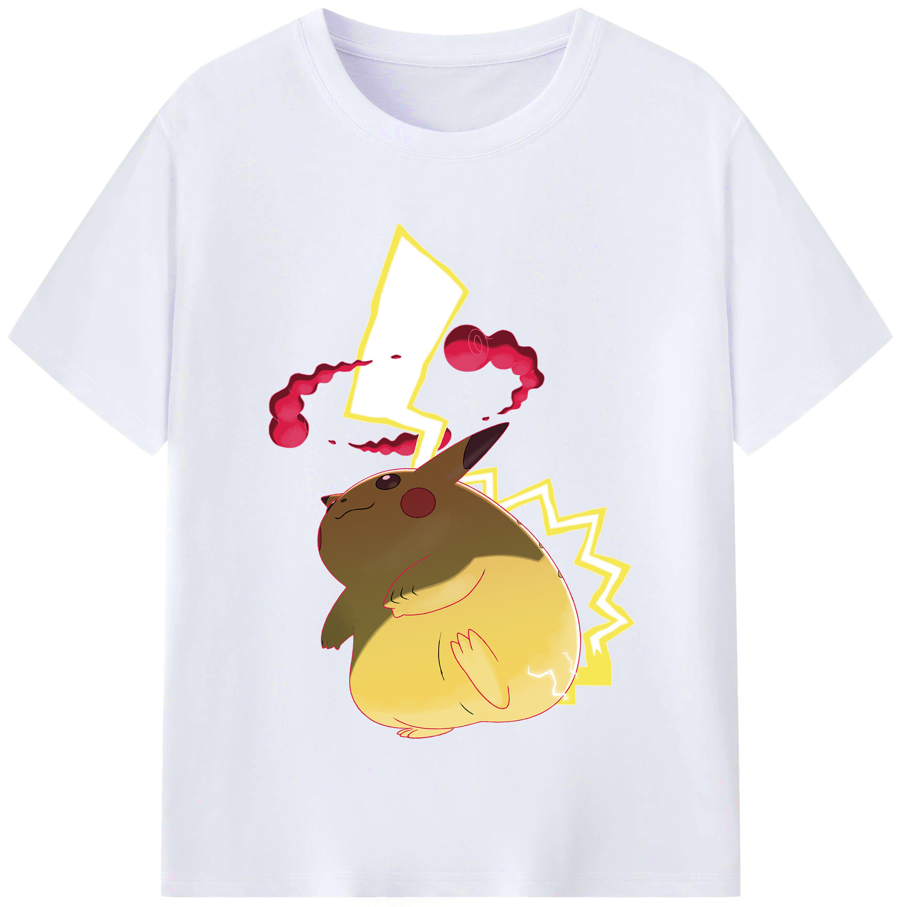 （画像用） ポケットモンスター Pokémon レディースカジュアルプリントTシャツ（綿100％）
