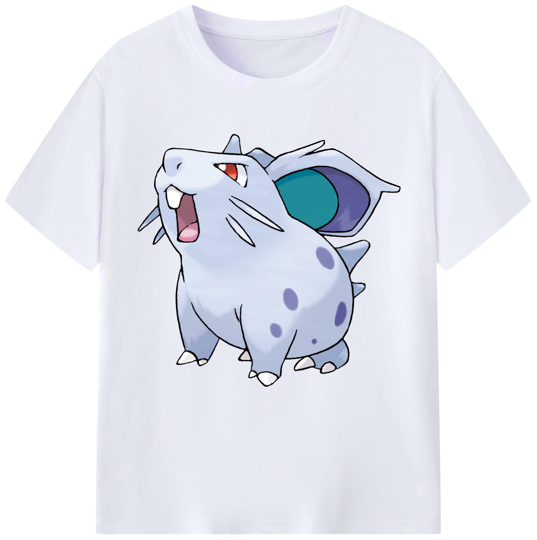 （画像用） ポケットモンスター Pokémon レディースカジュアルプリントTシャツ（綿100％）