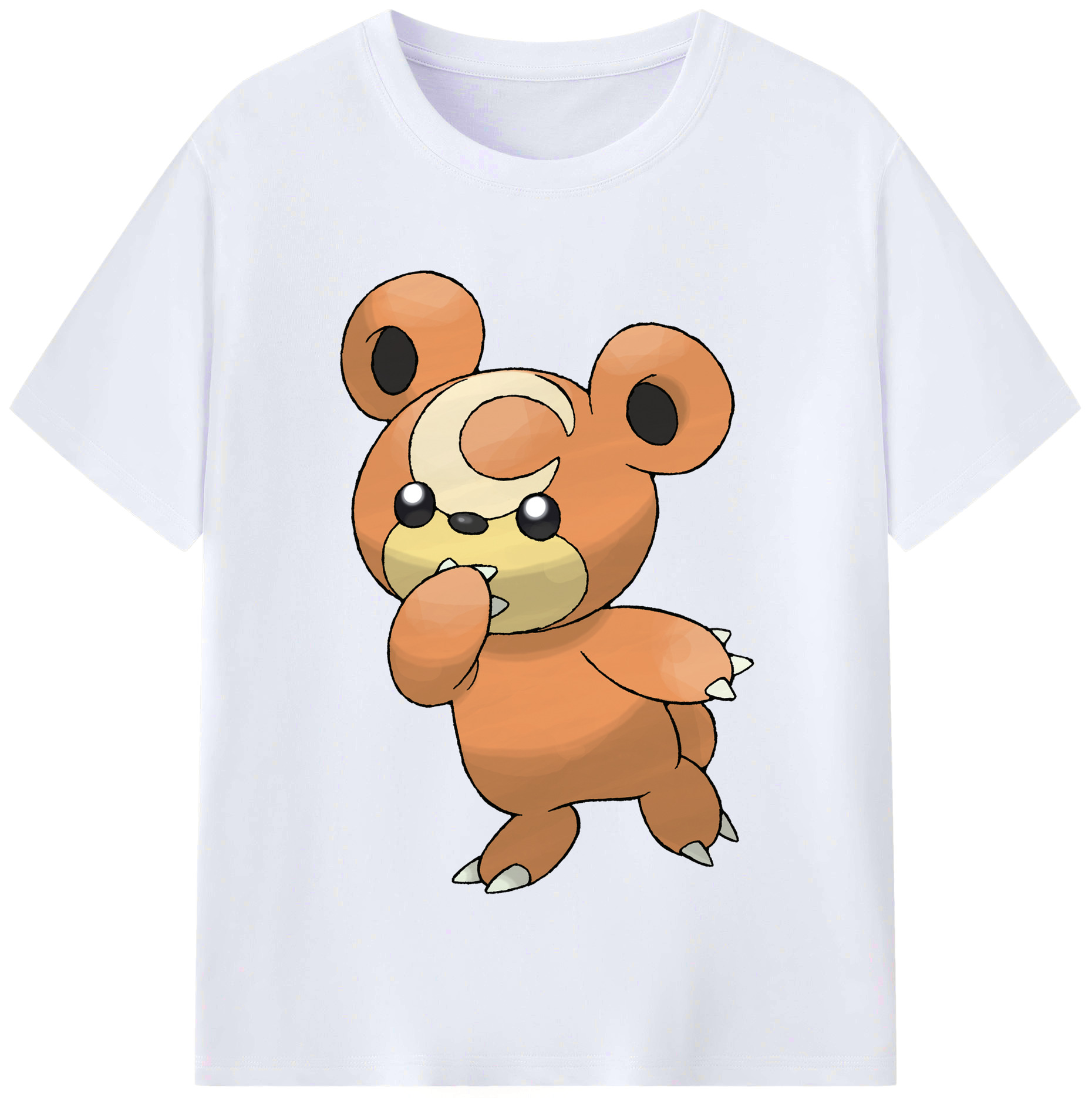 （画像用） ポケットモンスター Pokémon レディースカジュアルプリントTシャツ（綿100％）