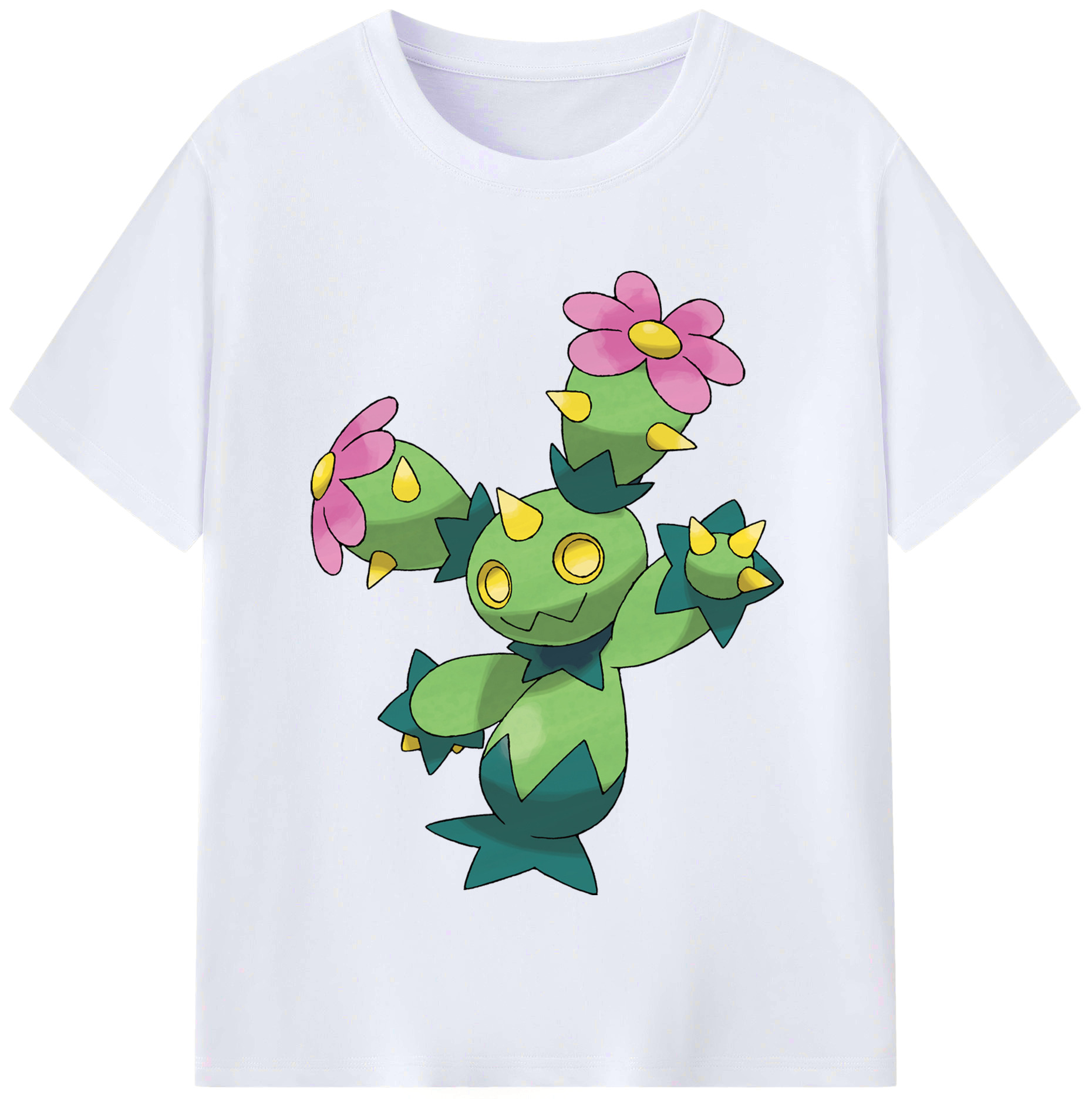（画像用） ポケットモンスター Pokémon レディースカジュアルプリントTシャツ（綿100％）