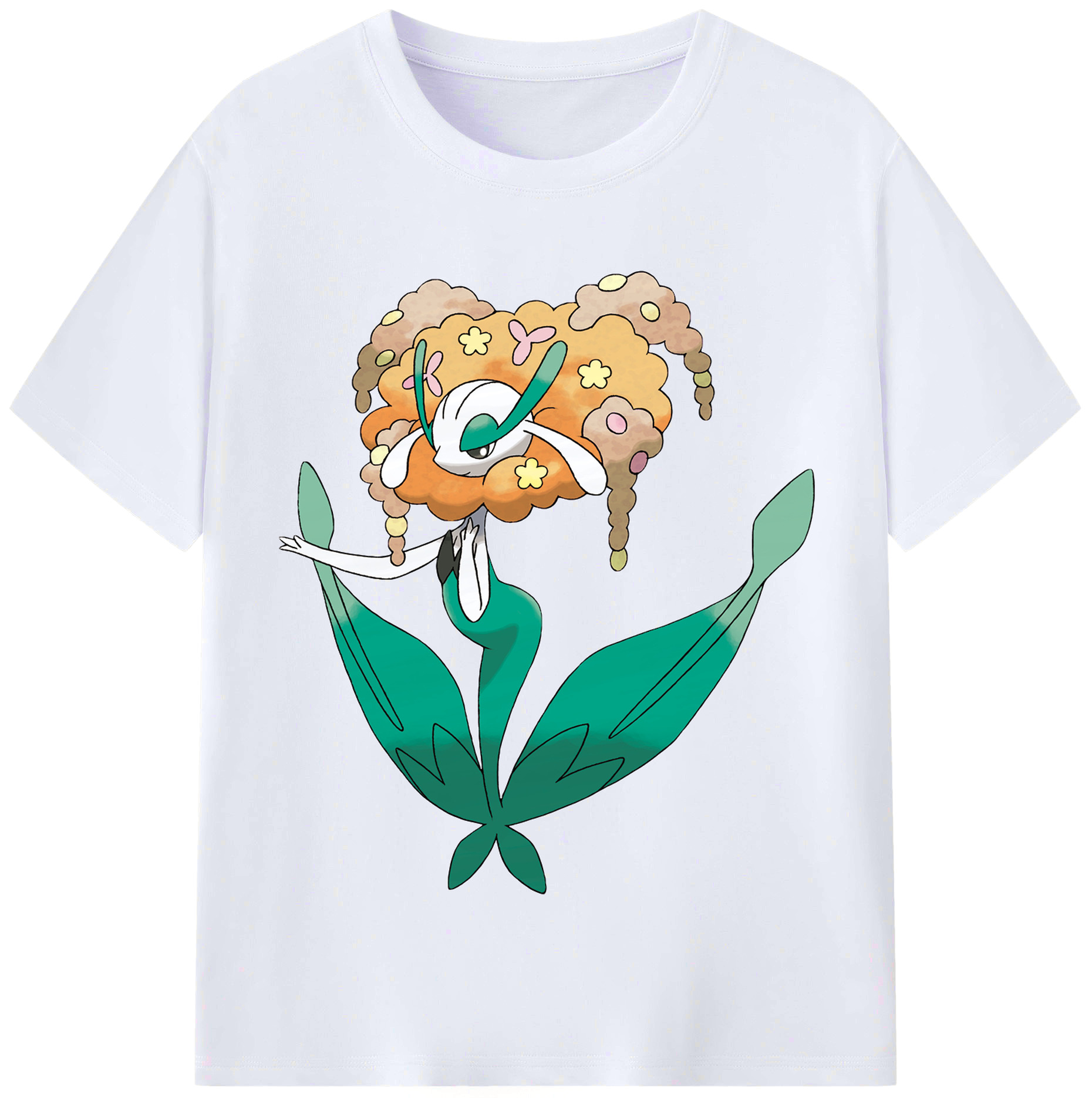 （画像用） ポケットモンスター Pokémon レディースカジュアルプリントTシャツ（綿100％）