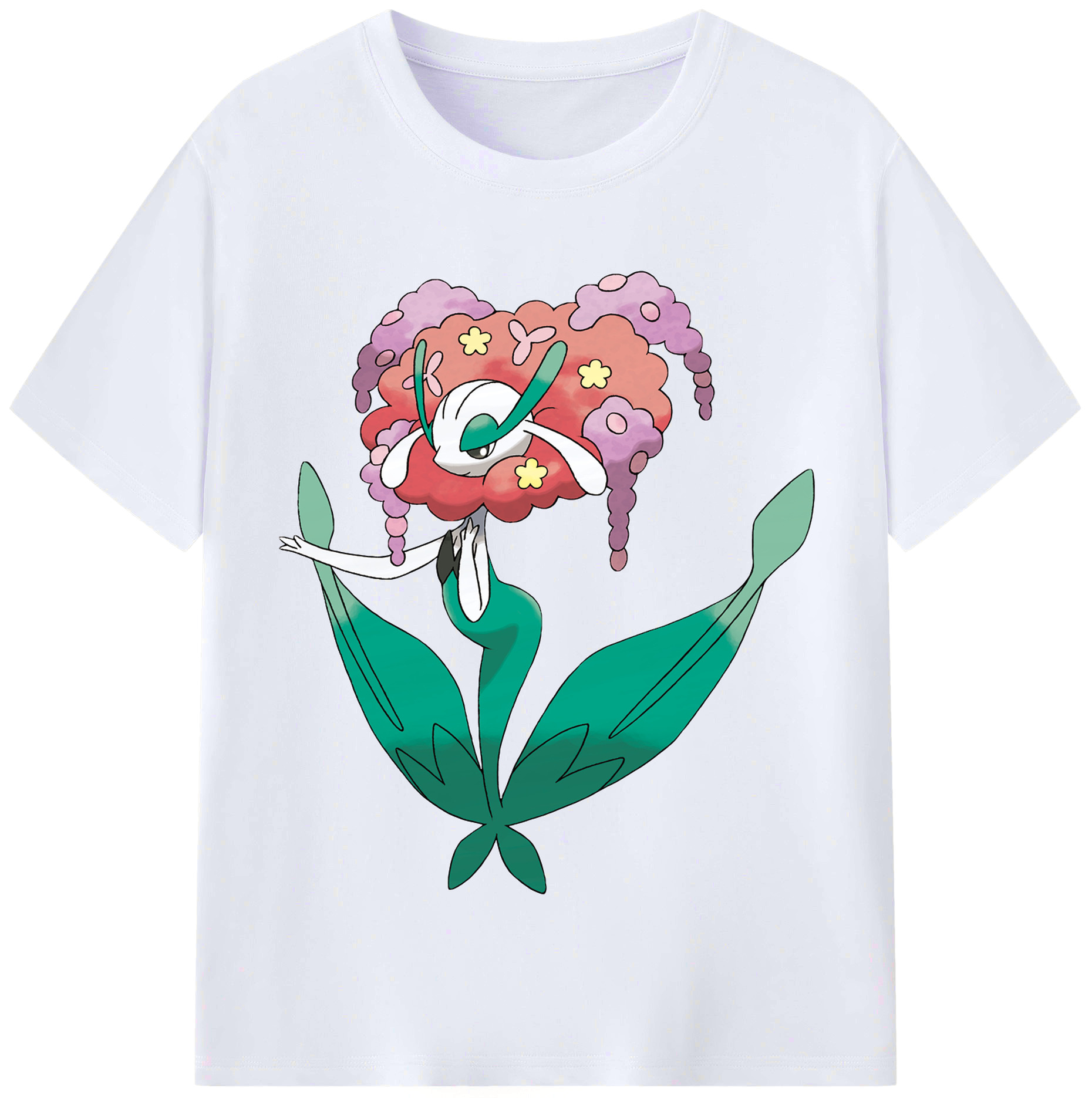 （画像用） ポケットモンスター Pokémon レディースカジュアルプリントTシャツ（綿100％）