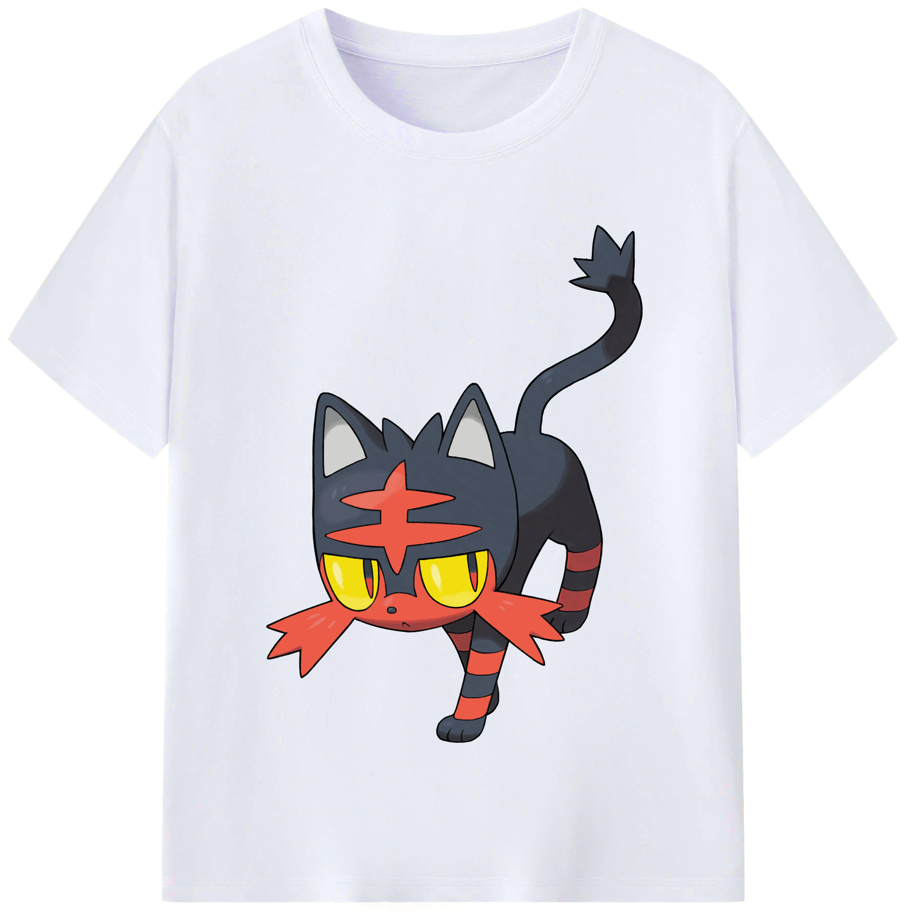 （画像用） ポケットモンスター Pokémon レディースカジュアルプリントTシャツ（綿100％）