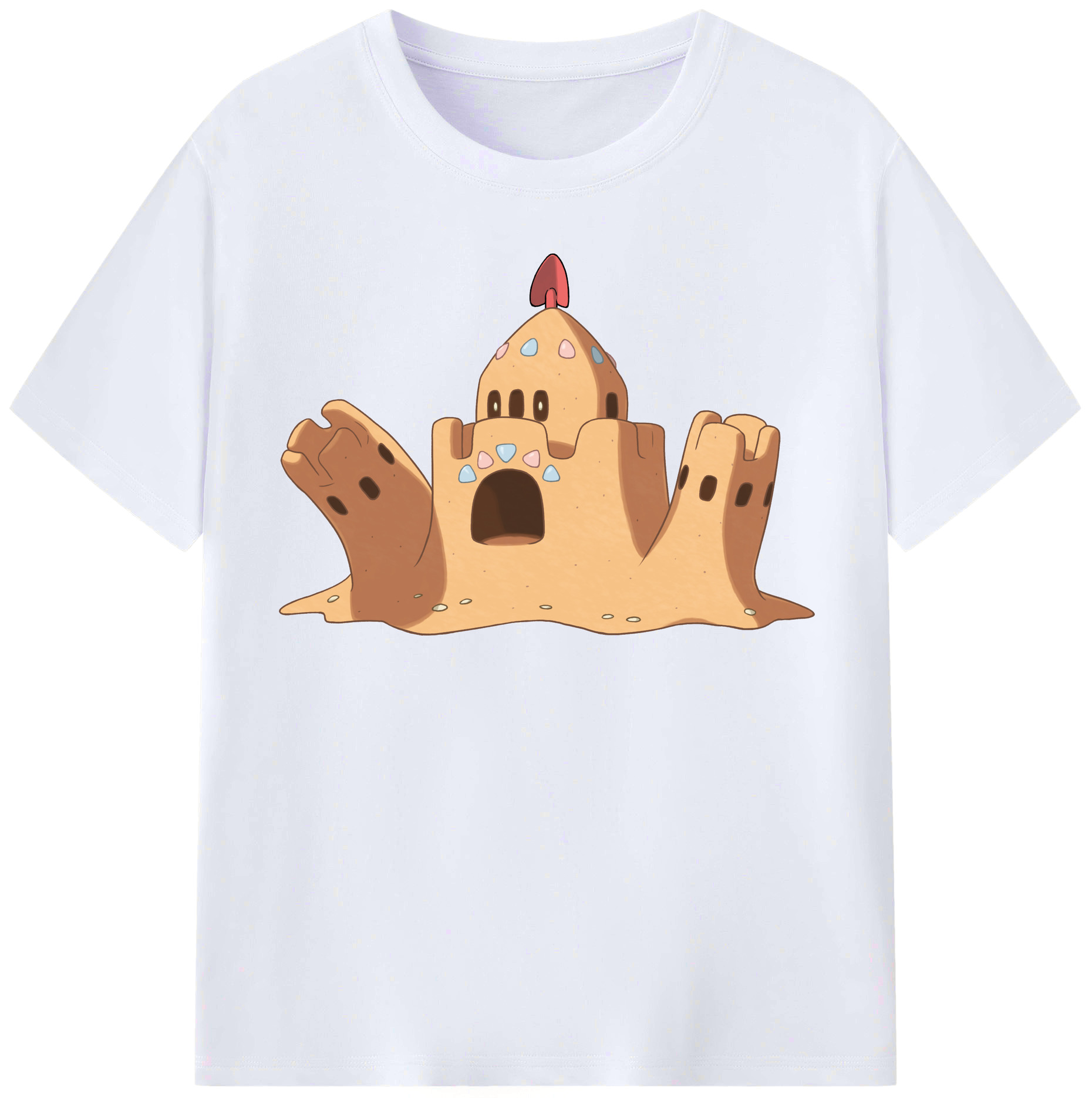 （画像用） ポケットモンスター Pokémon レディースカジュアルプリントTシャツ（綿100％）